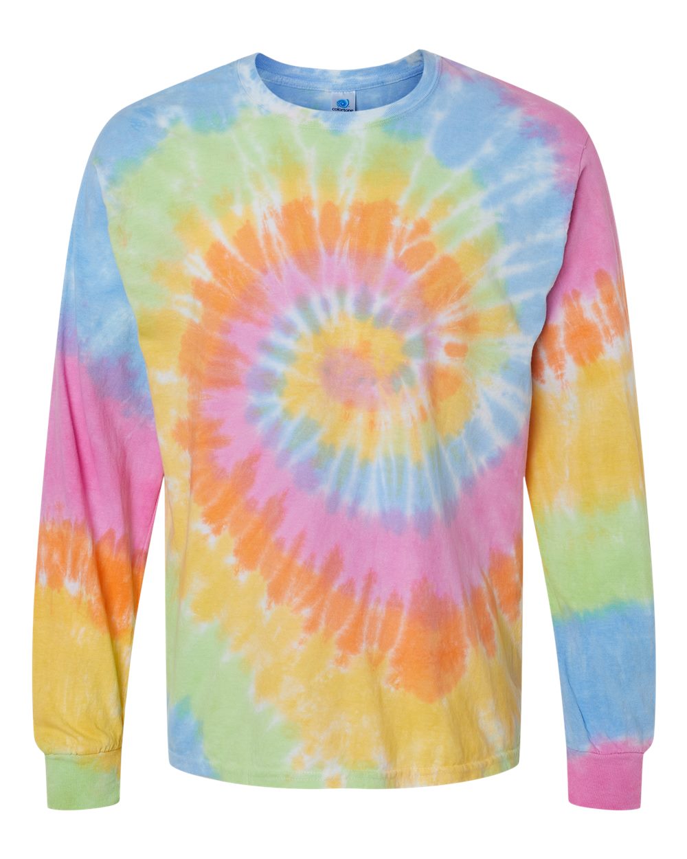 Unisex Tie-Dyed Long Sleeve T-Shirt - 2000 75