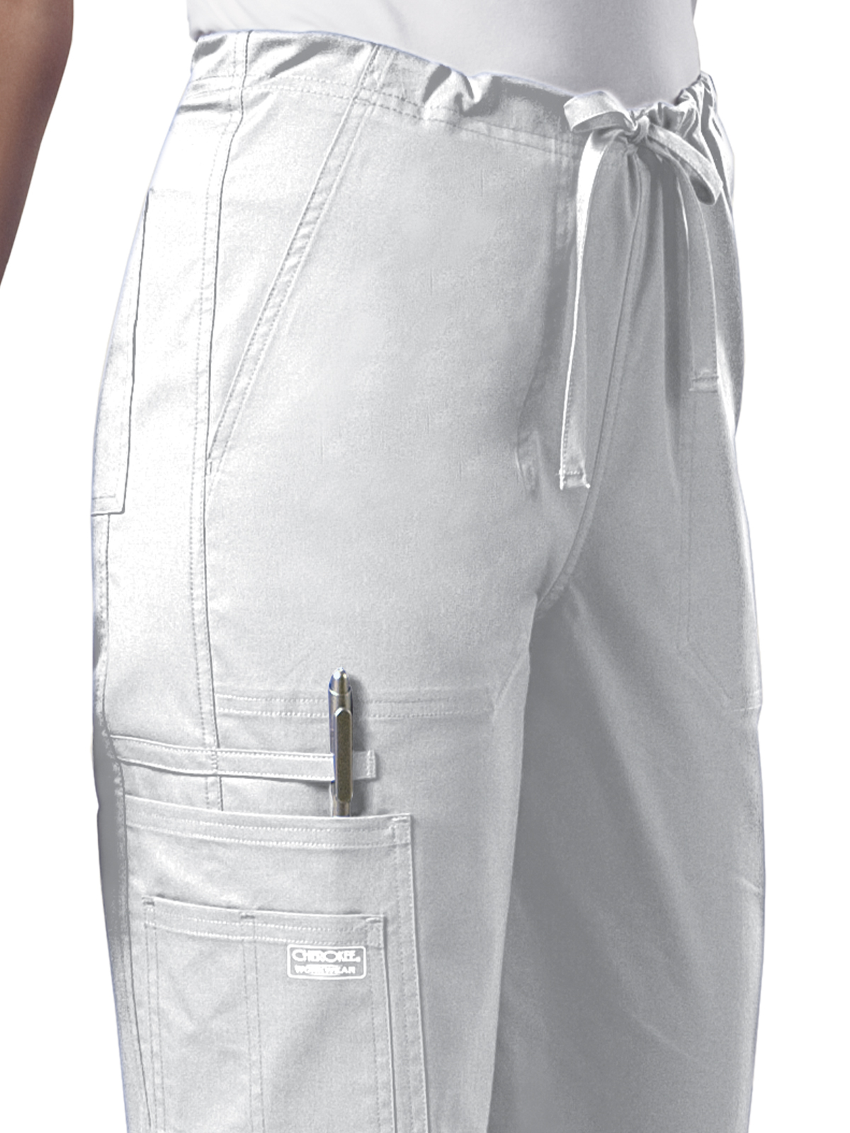 Cherokee - Workwear Core Stretch - Unisex Drawstring Cargo Pant 5
