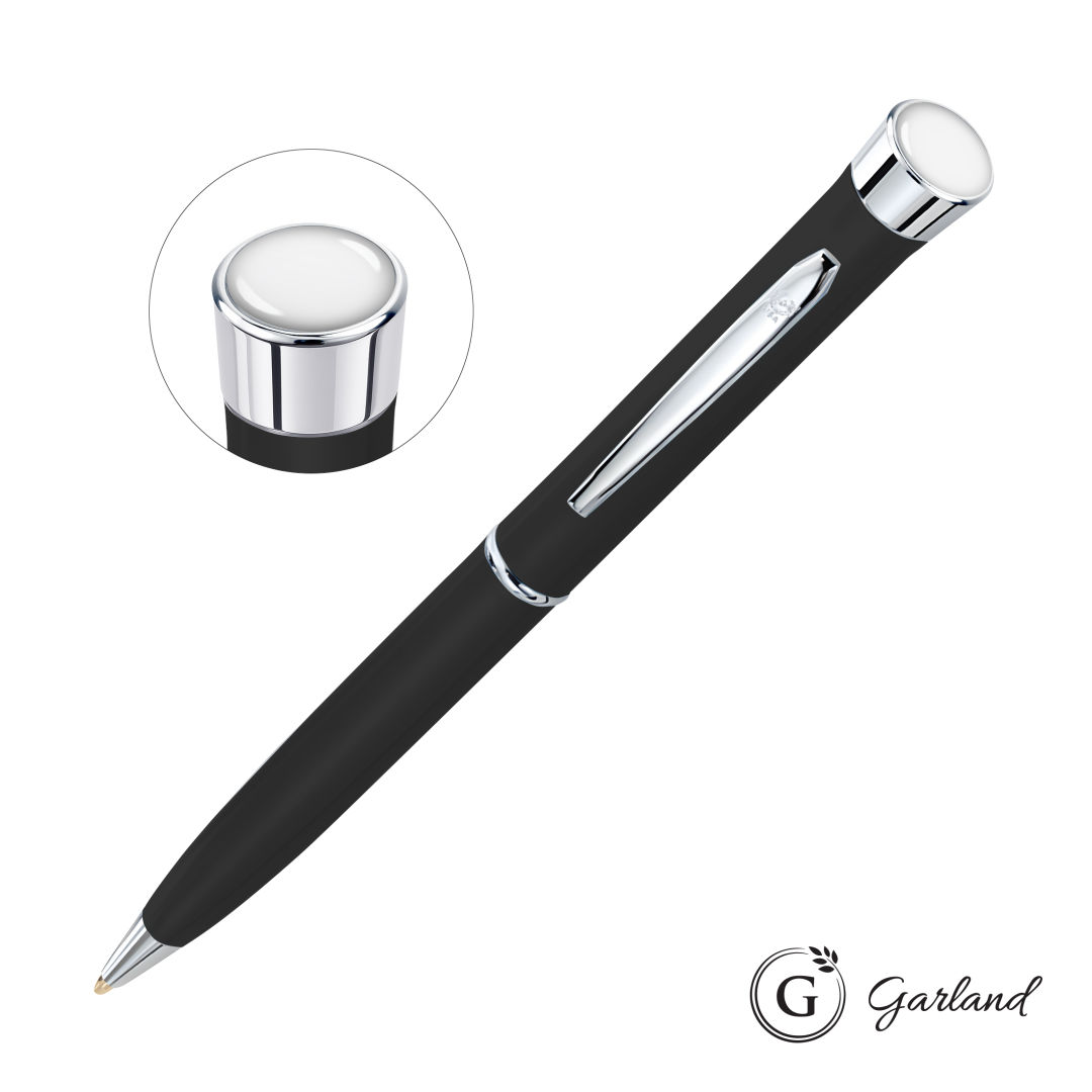 Garland® Color Matte Custom Twist Pen - Chrome 2