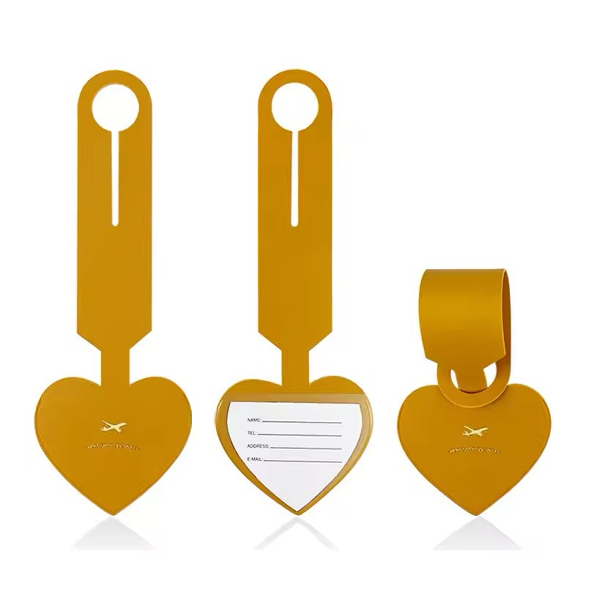 Multi-colored Classics PU Baggage Tags For Luggage 2