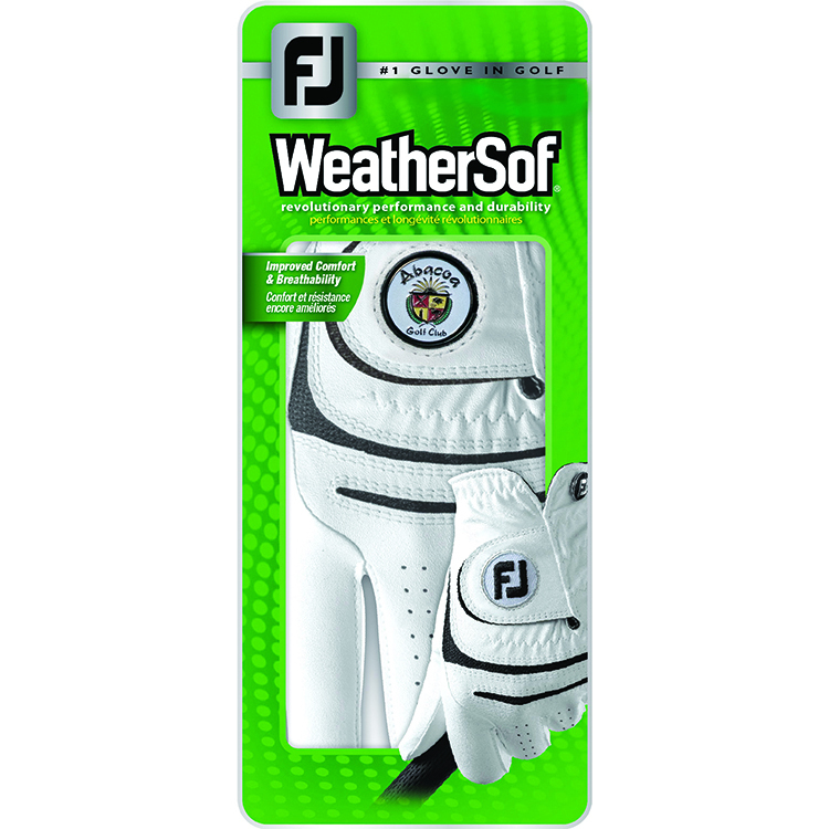 Footjoy WeatherSoft Q-Mark with Hand Painted Ball Marker 2