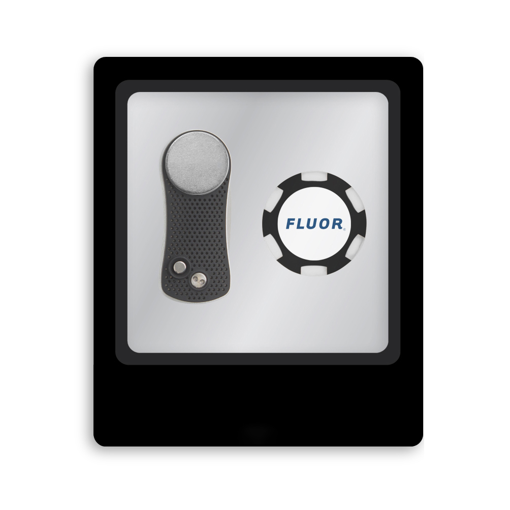 Ahead Switchfix Divot Repair Tool & Poker Chip Ball Marker Gift Set