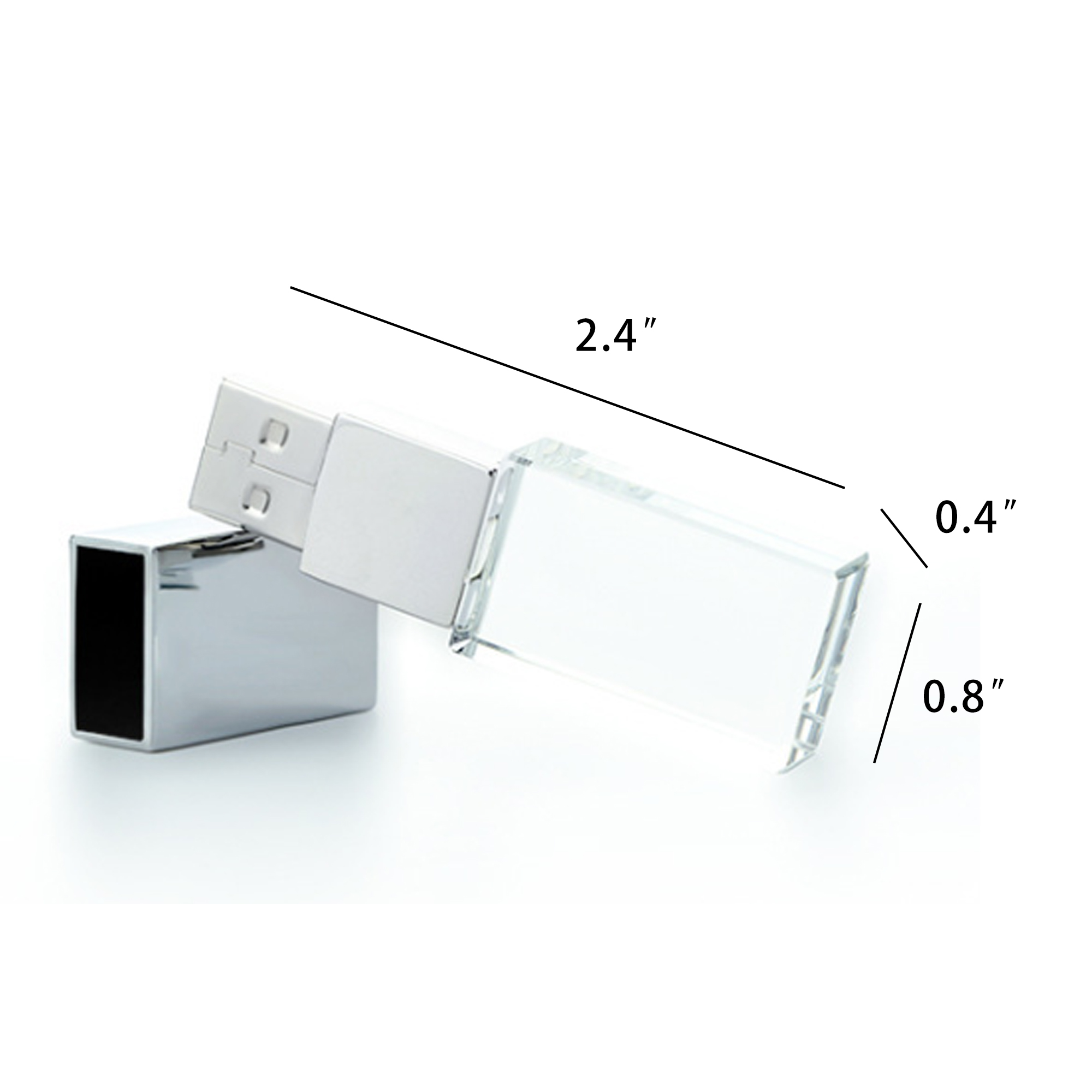 Transparent Fast USB Drive 3