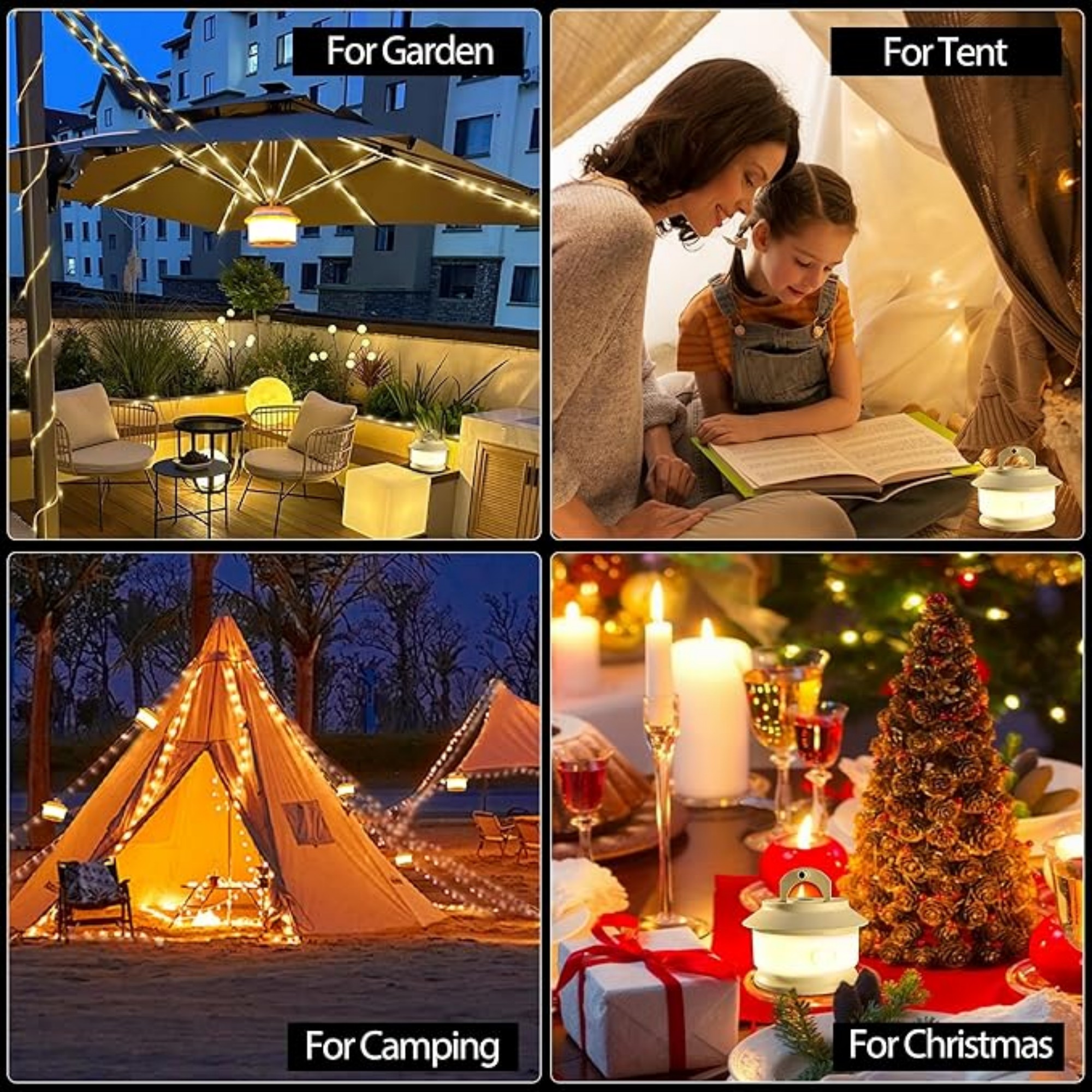 Retractable Waterproof String Lights 2