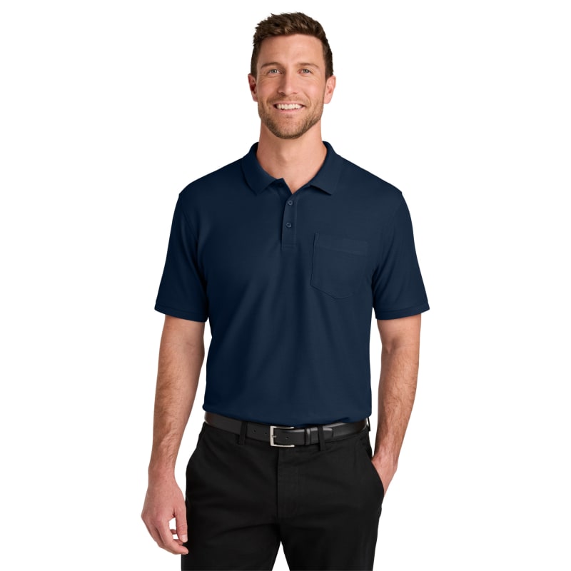 Port Authority Wearever Signature Pique Pocket Polo 4