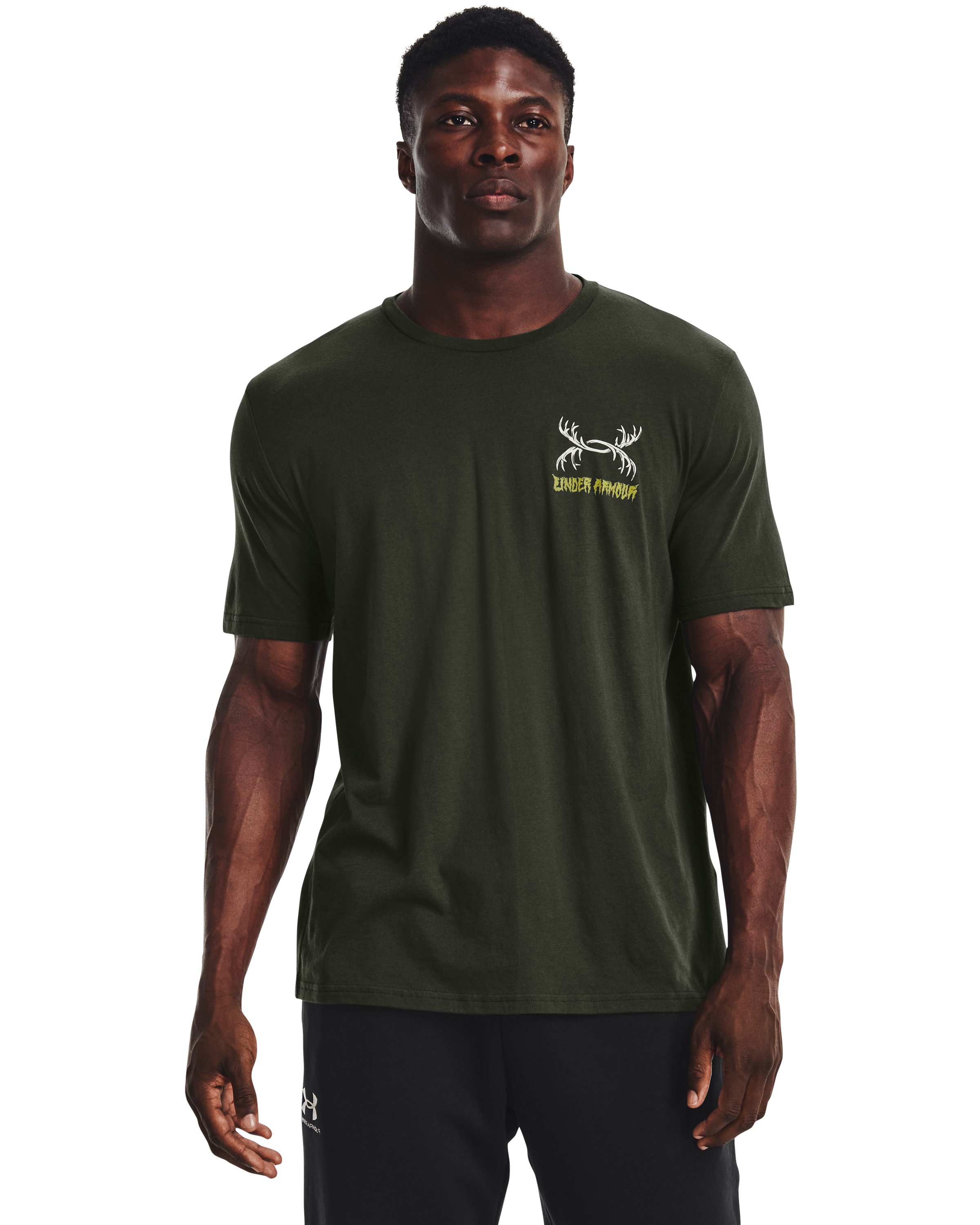 Men's UA Aggressive Elk Short Sleeve  3