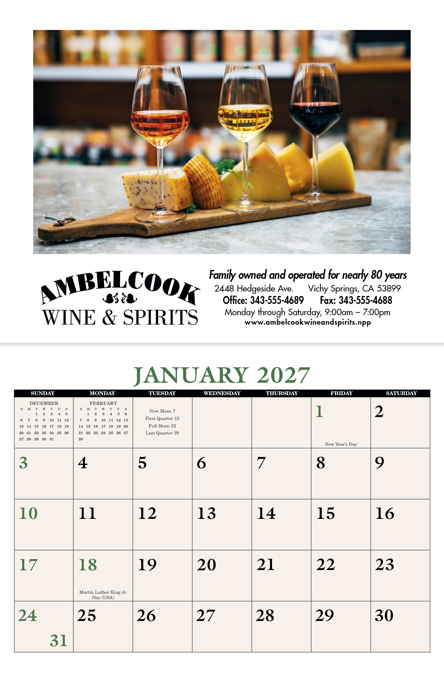 Triumph® Calendars Home Recipe Calendar 61