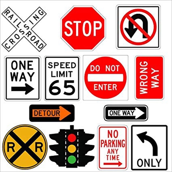 Reflective Sign Sticker 3