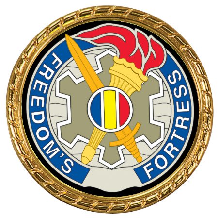 1 3/4" Gold Rope Edge Coin 1