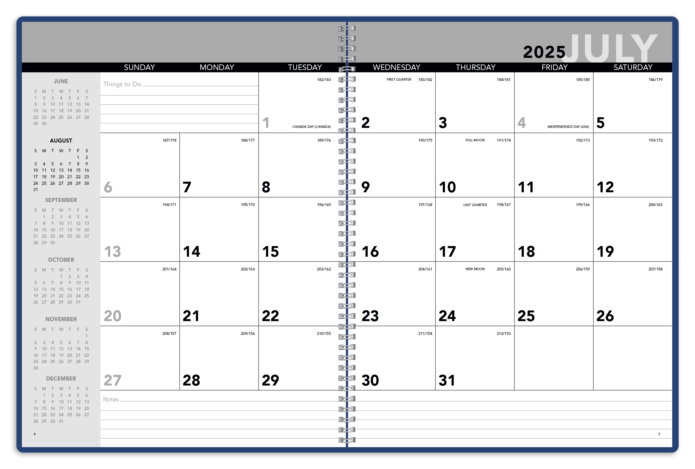 Triumph® Calendars Academic Monthly Planner 48