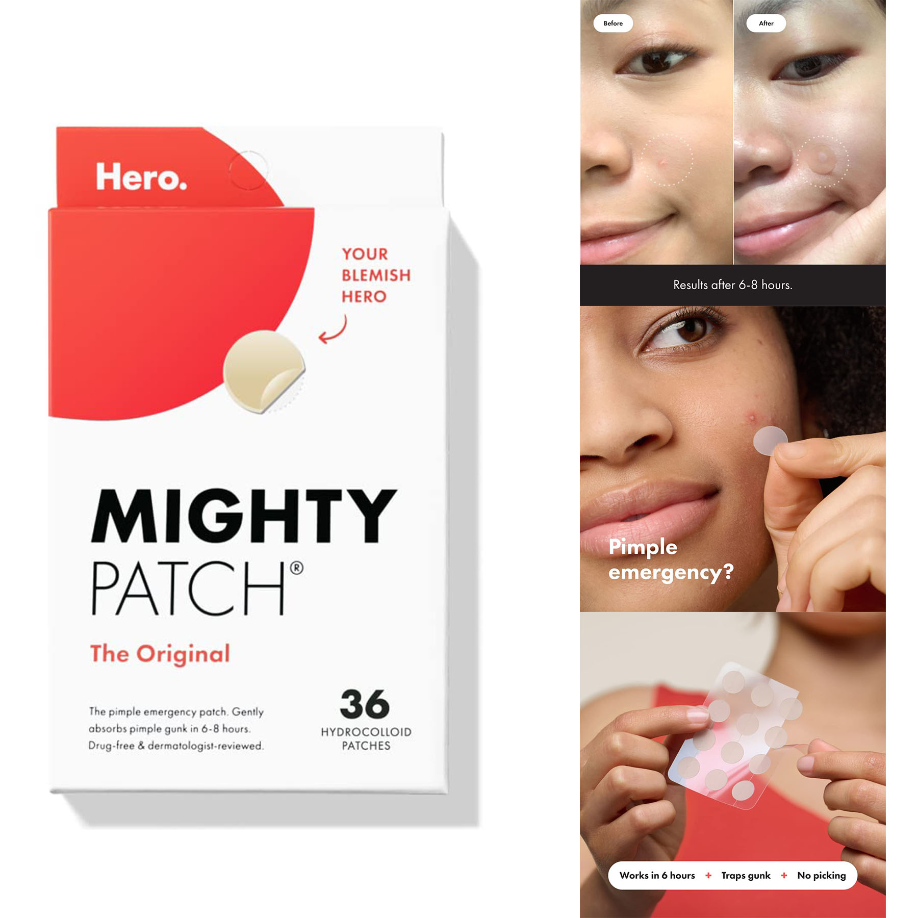 Spot Stickers for Face and Skin
