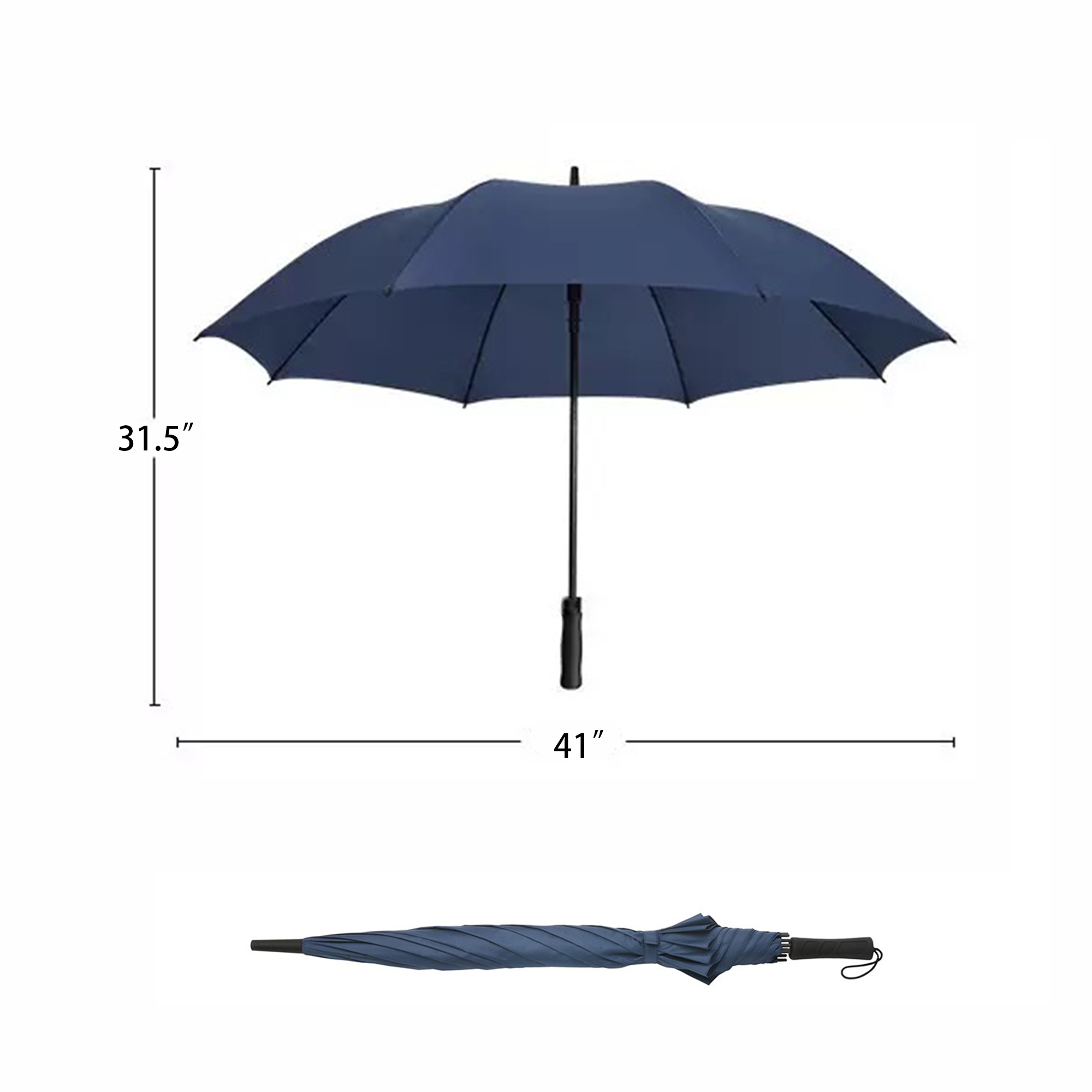 Wind Vented Golf Umbrella MOQ 10pcs 4
