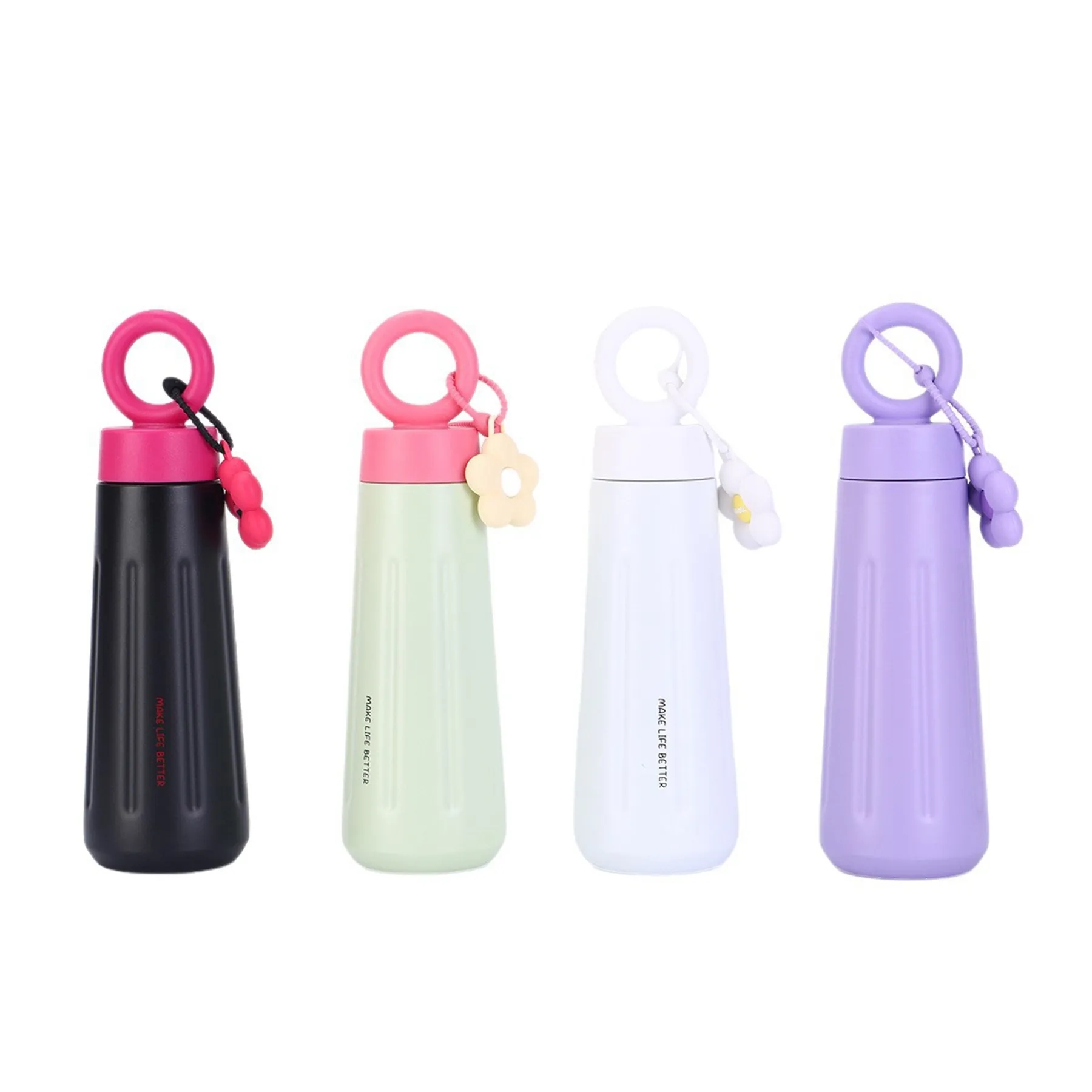 15 Oz. Petal Style Vacuum Stainless Steel Thermos Cup 9