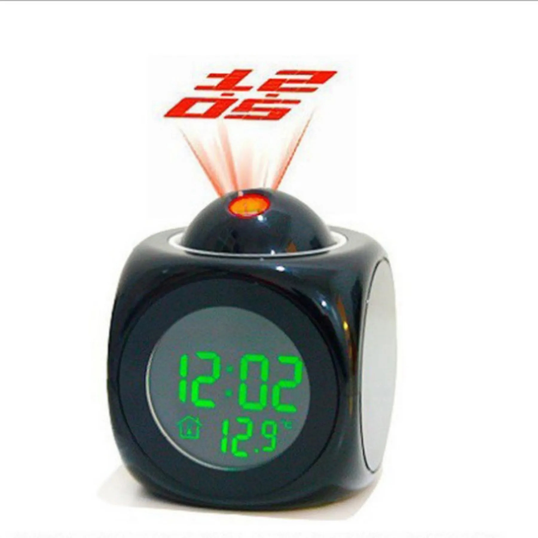 Digital Alarm Clock With Multifunctional LED Projection 6