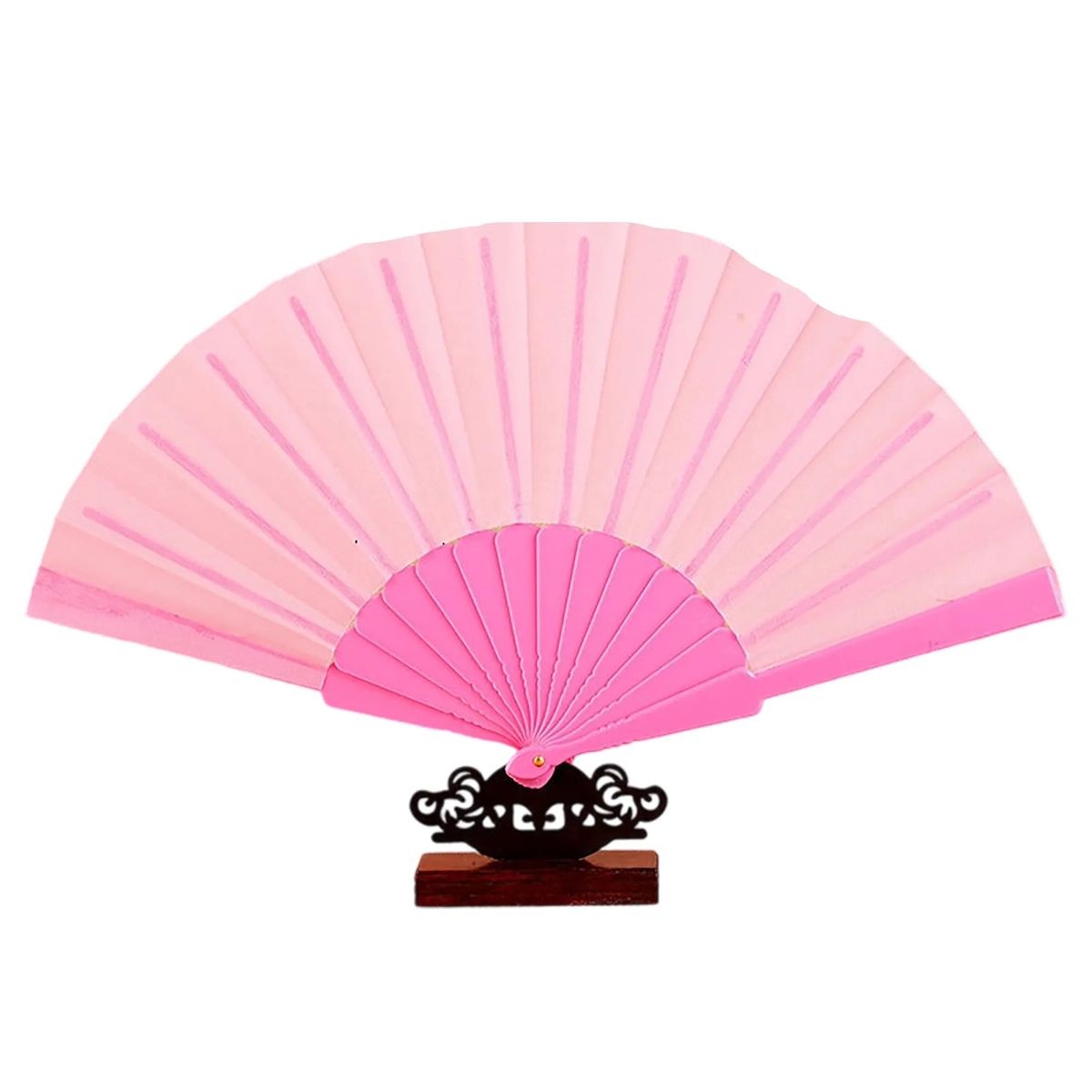 9.1 inches x 16.5 inches Plastic Handheld Fan, Customizable with Logo Imprint 7