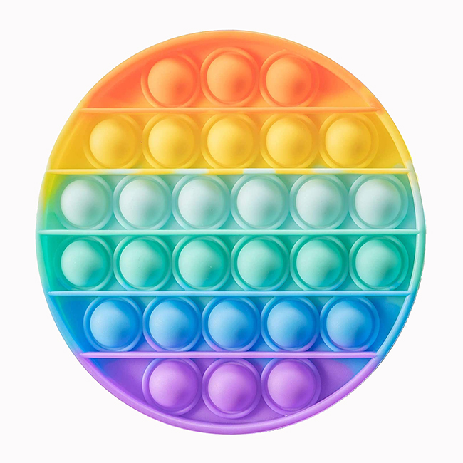 Pop It Fidget Toy - Circle Full color 4