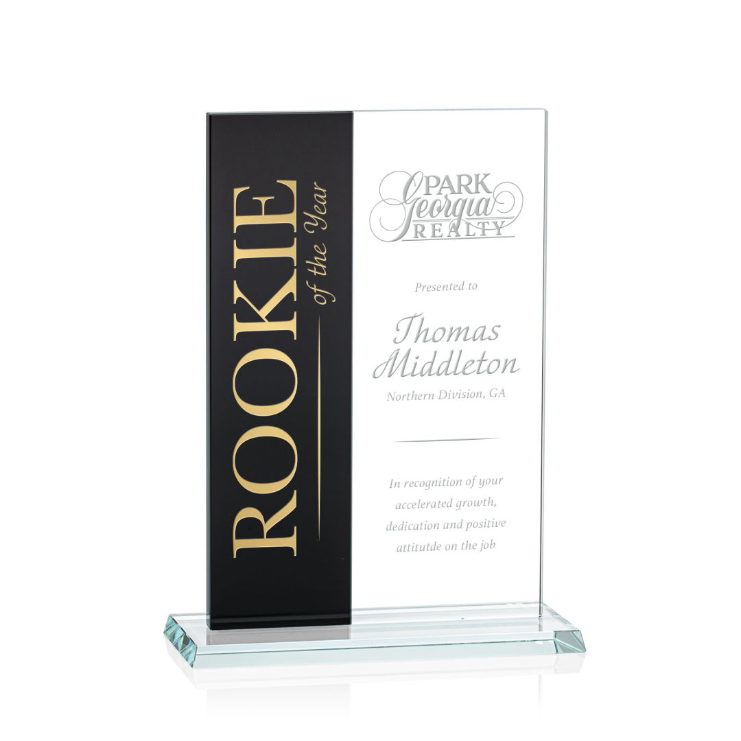 Composite Vertical Award - Black 8