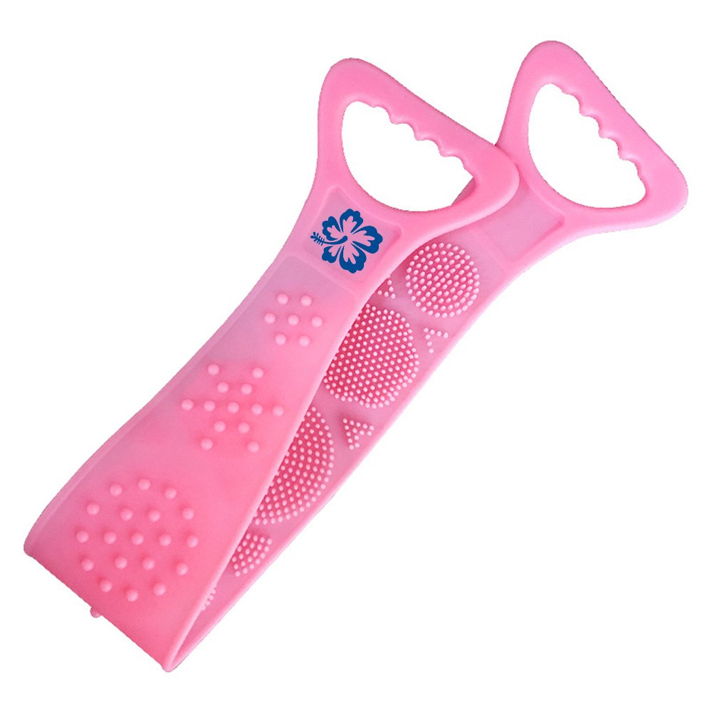 Massage Back Artifact Silicone Pull Back Strip Bath Towel 2