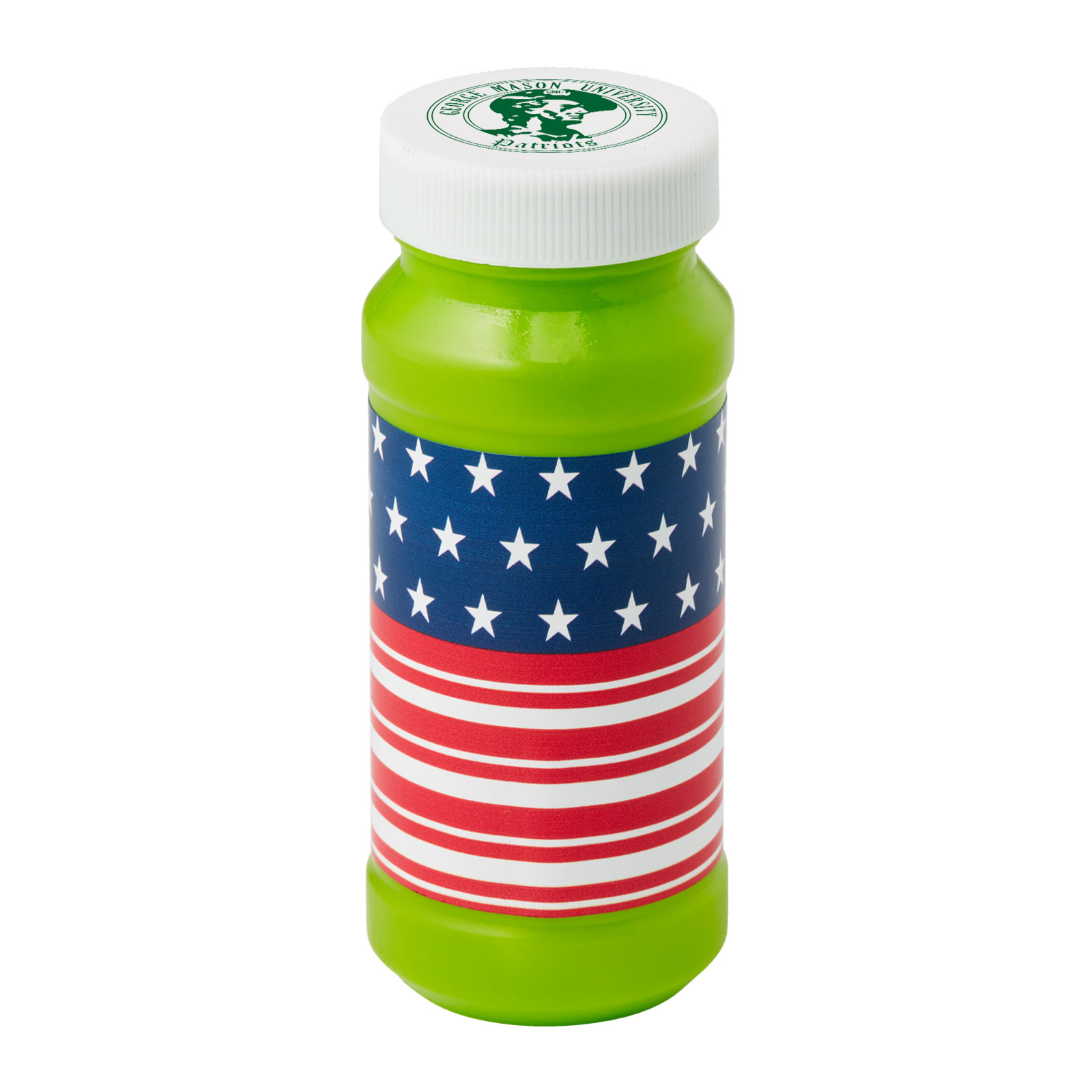 4 Oz. Patriotic Bubbles with Cap Imprint 4