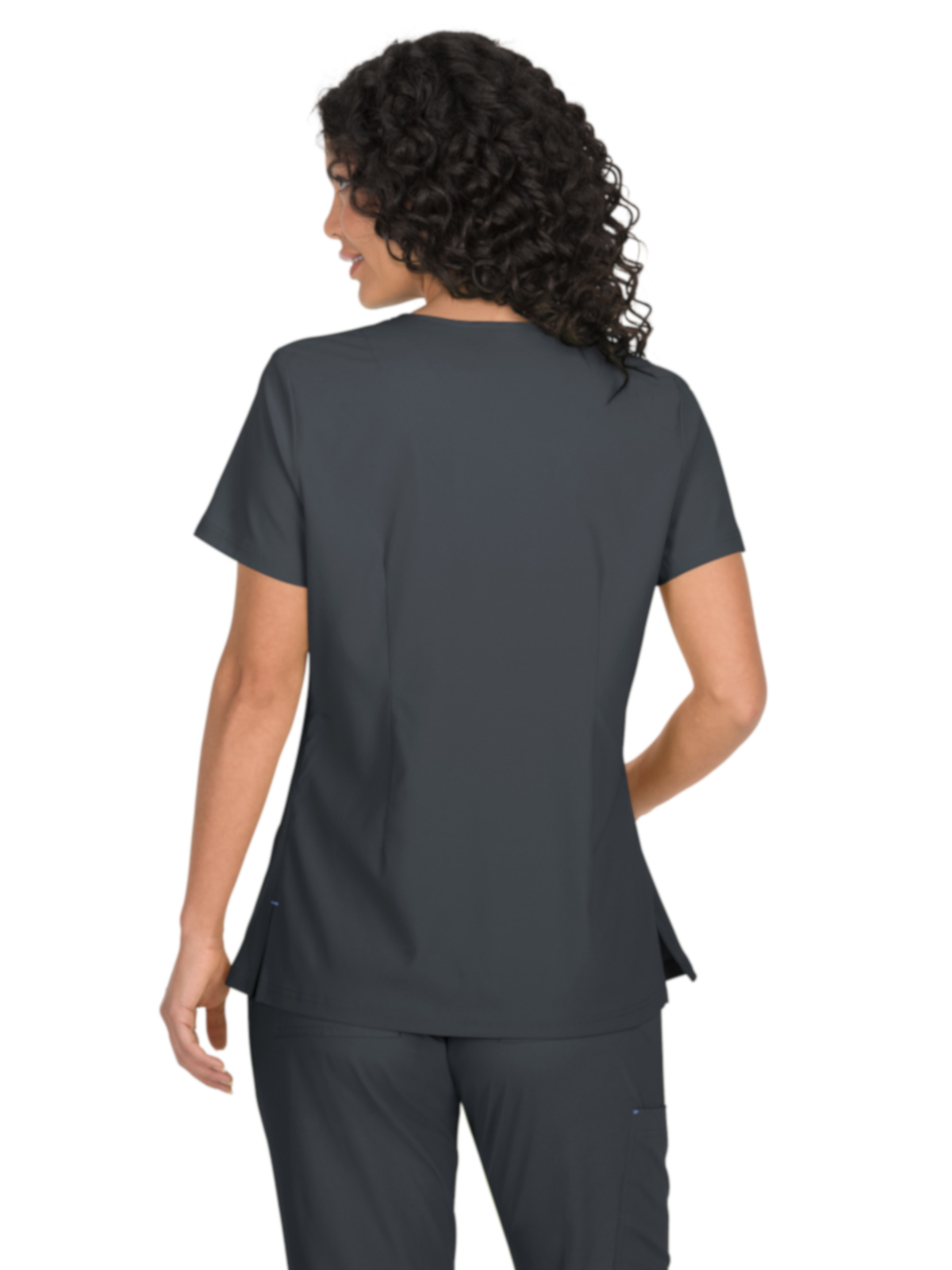 koi - Basics - Women's Four-Pocket Mock-Wrap Neck Katie Top 28