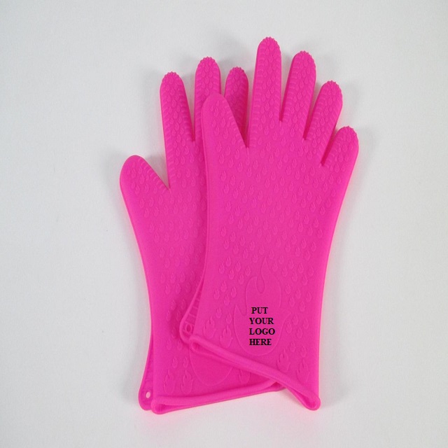 Breast Cancer Awareness Oven & BBQ Silicone Gloves 3