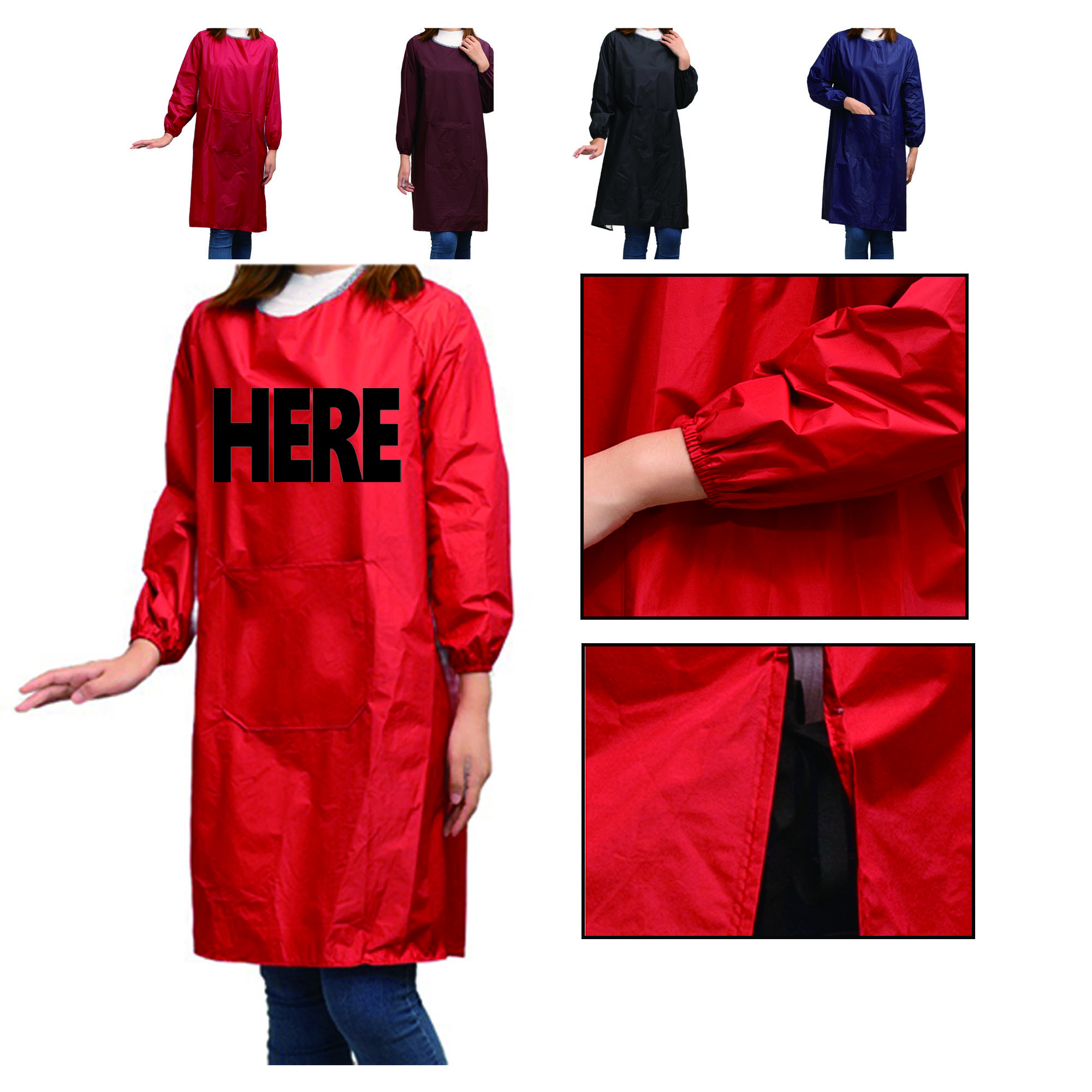 Full Color Back-Fastening Apron MOQ50 2