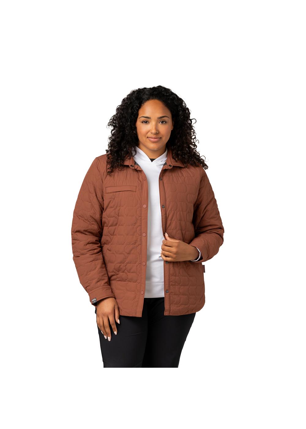 Storm Creek Women's Artisan 100 GSM Insulated Quilted Shirt Jacket 31
