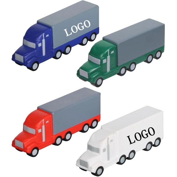 Pu Foam Truck Shape Stress Balls 3