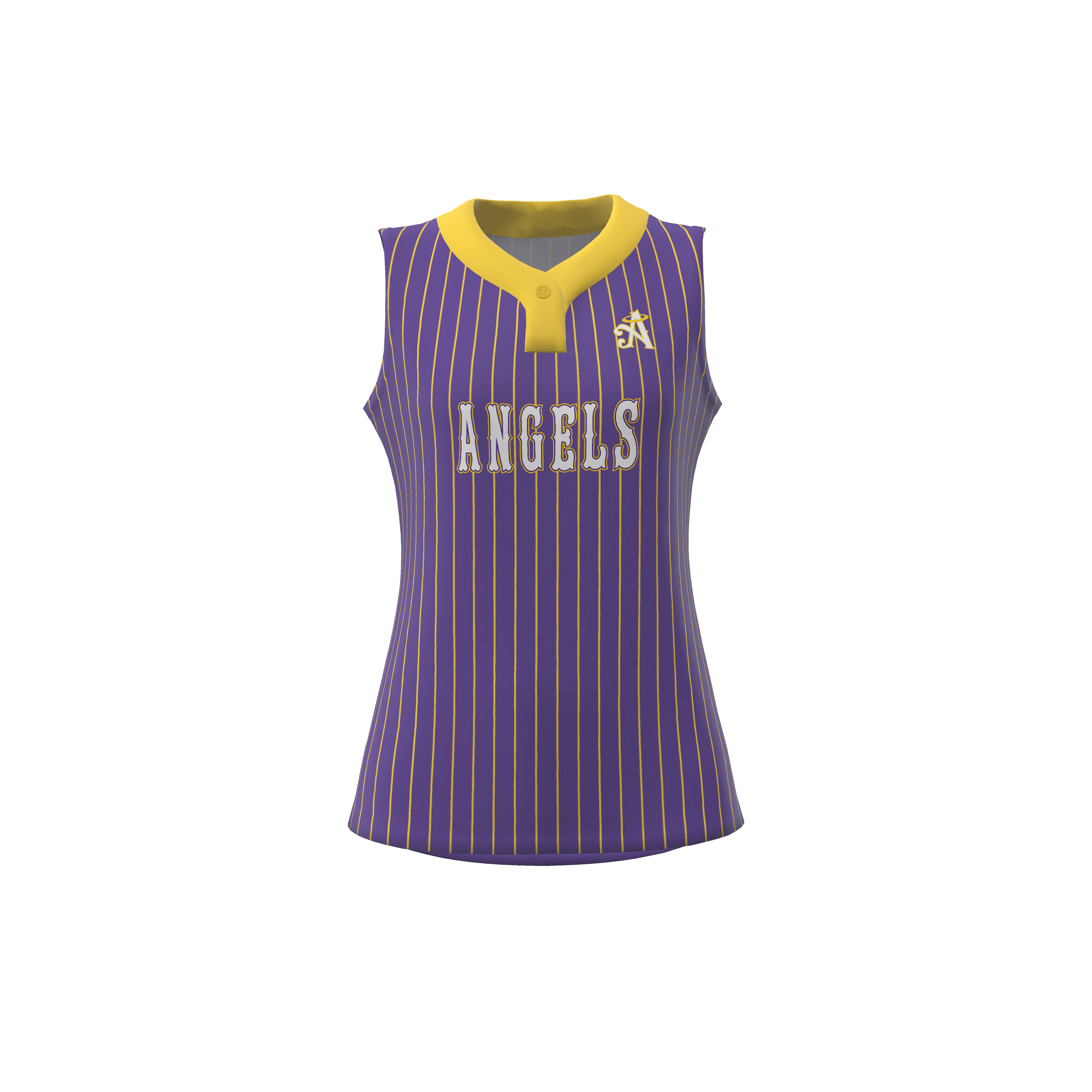 Rise 1-Button Sleeveless Softball Jersey - Core 2