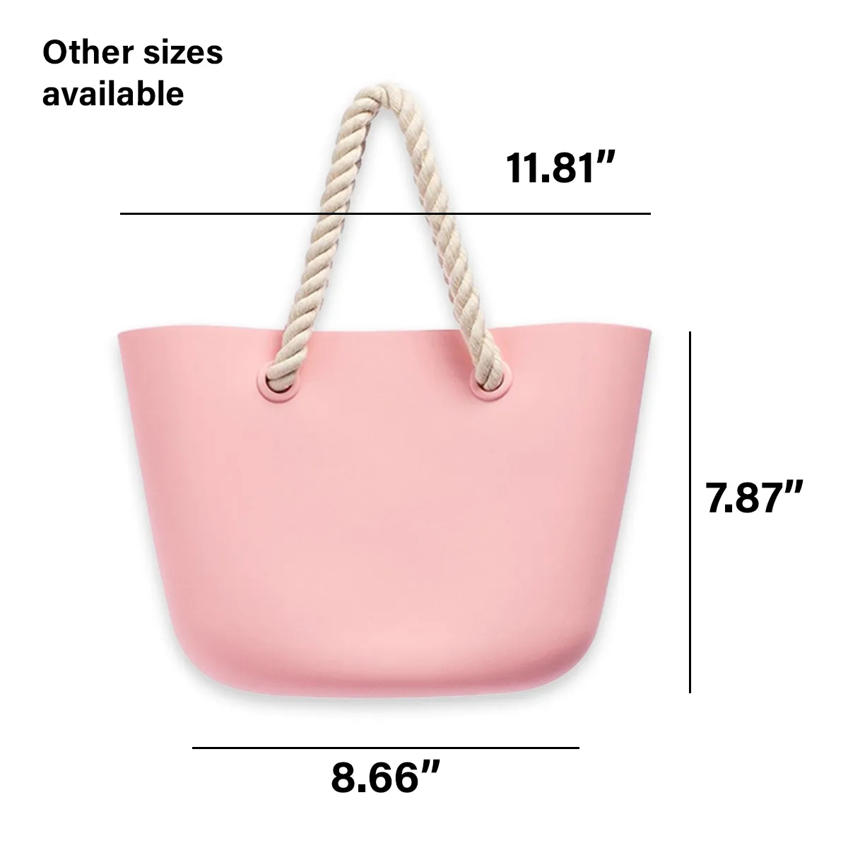 Silicone Beach Tote bag Summer Waterproof Travel Sandproof 3