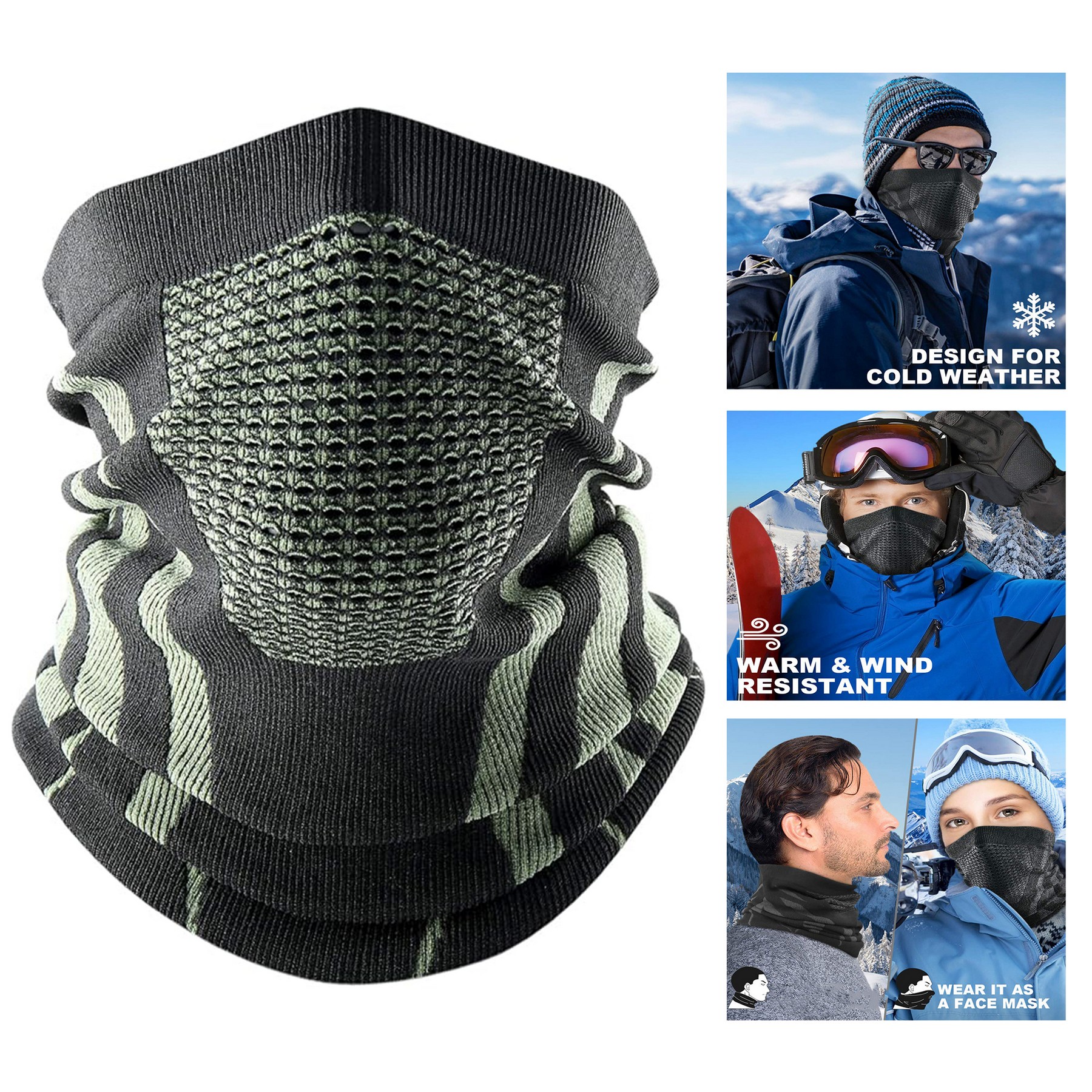 Winter Neck Warmer Gaiter 2