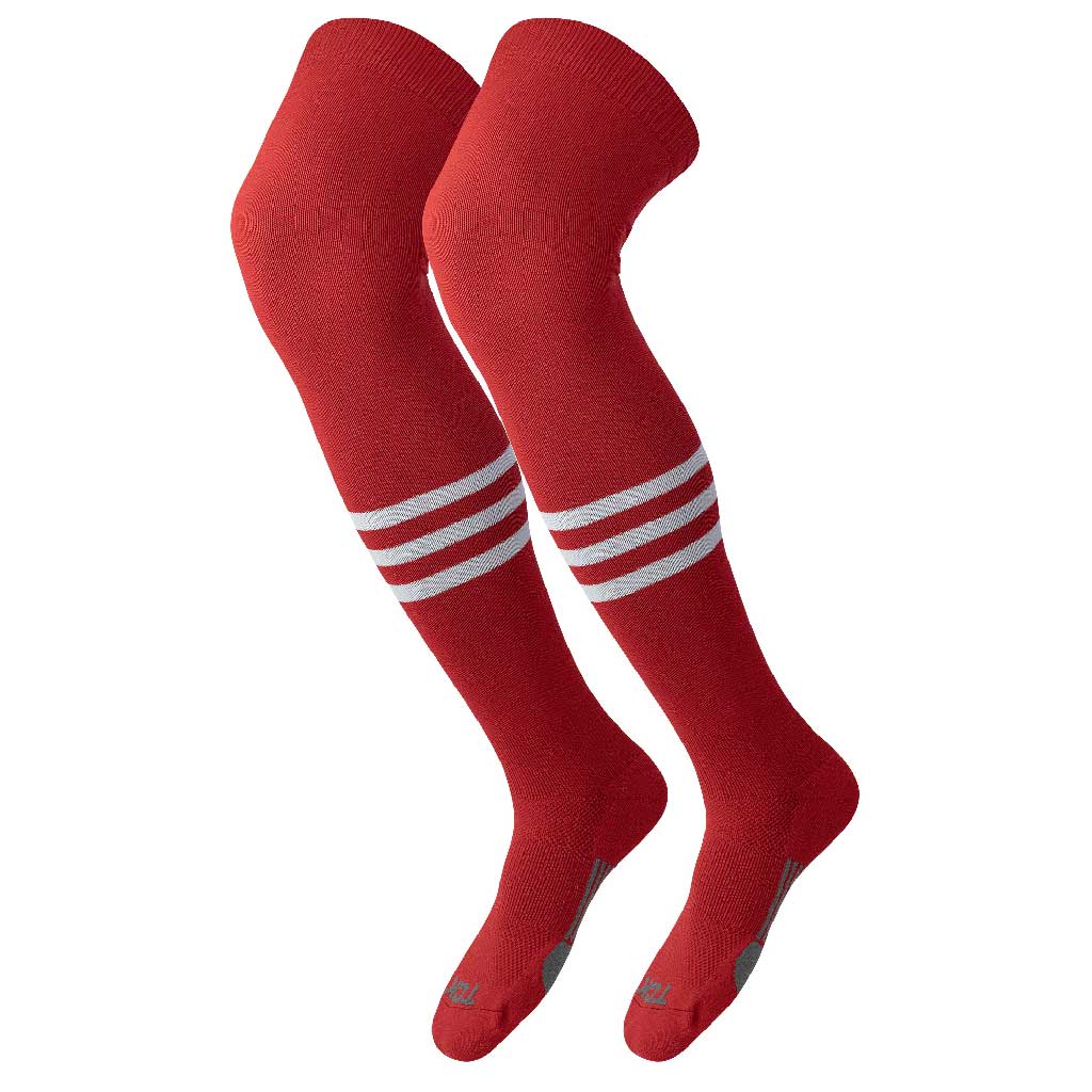 Dugout Over the Knee Baseball Socks Stripes Pattern B 3