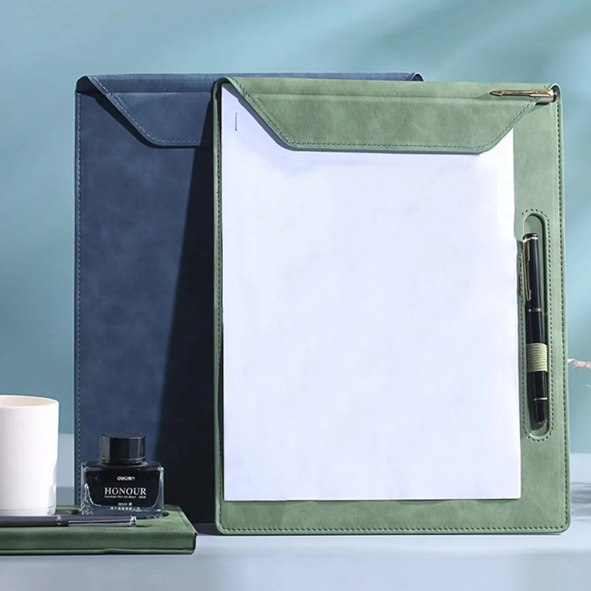 PU Leather Folder Clipboard 4
