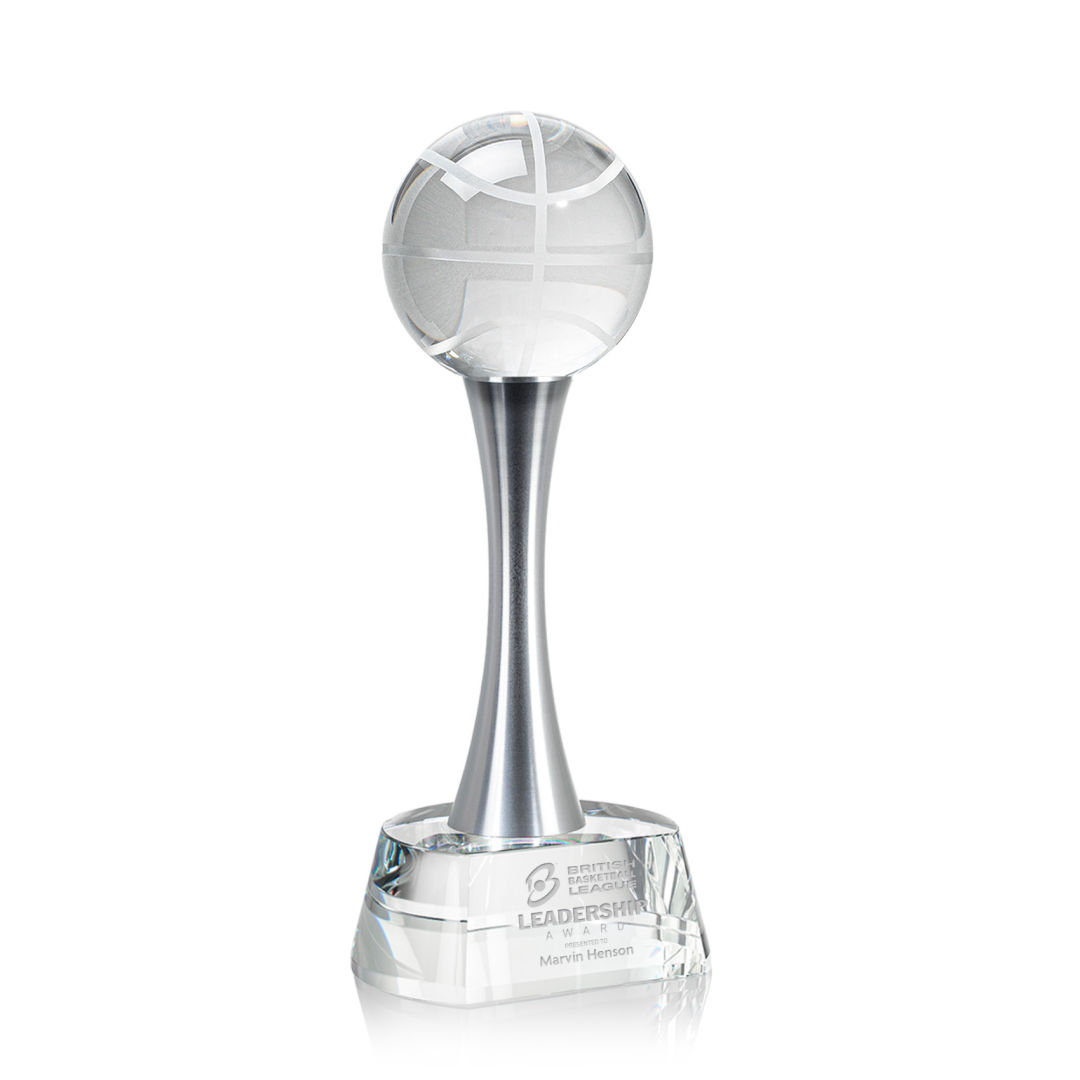 Basketball Award on Willshire Base 8