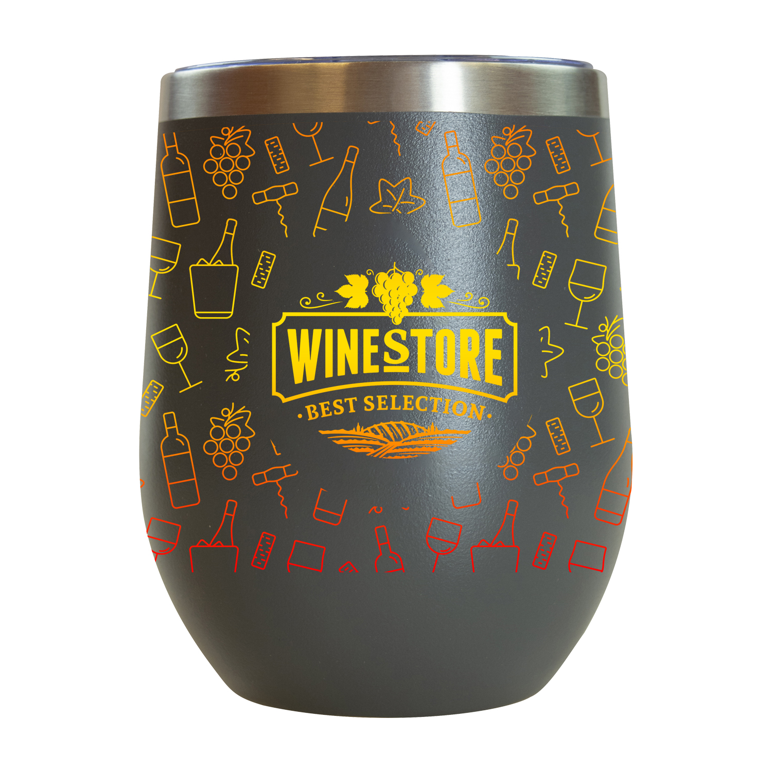 Sipper Wine Tumbler 12 oz