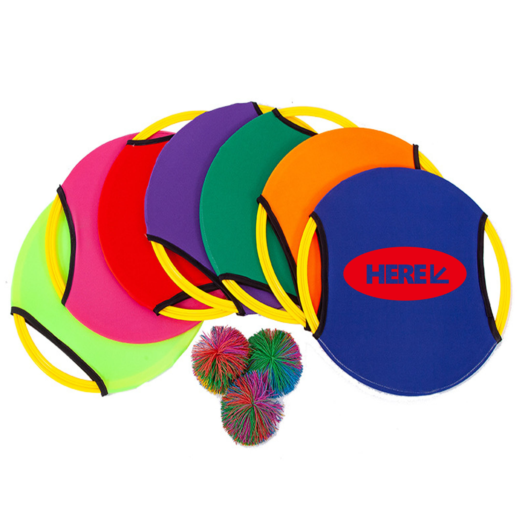 Bouncy Paddle Ball with Disc 2