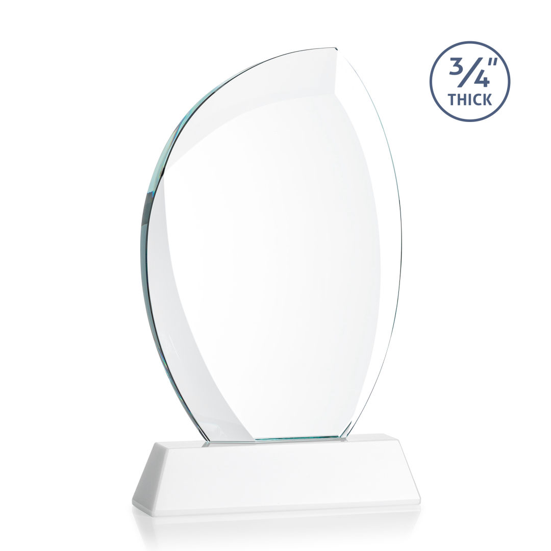 Wichita VividPrint™ Award on Newhaven Base - White 6