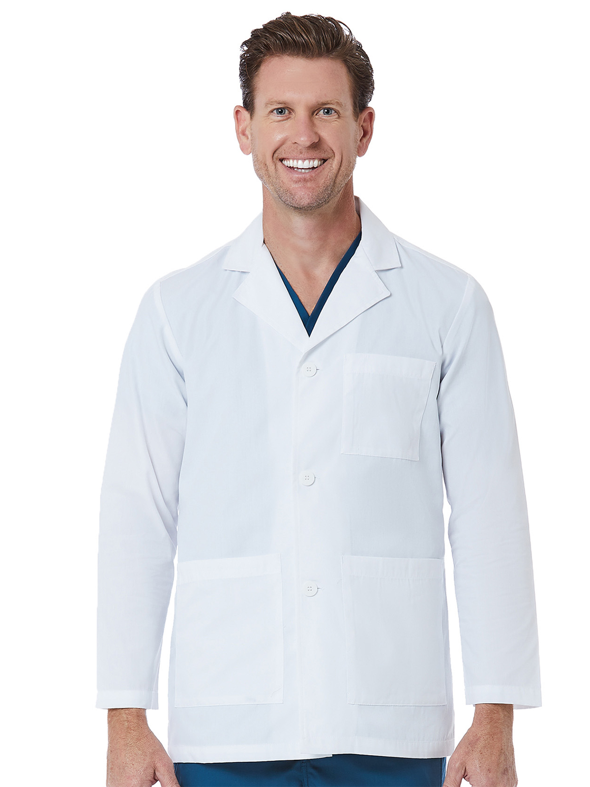 Maevn - Red Panda - Men's Three-Pocket 30" Consultation Lab Coat