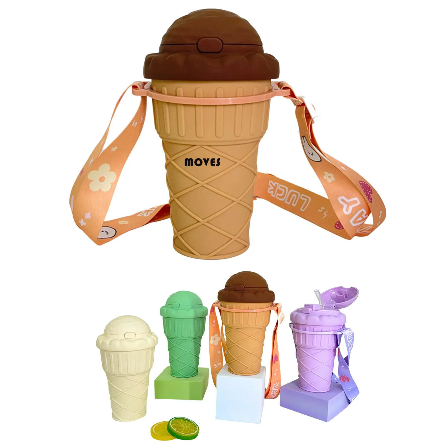 16OZ Ice Cream Plastic Water Cup 8