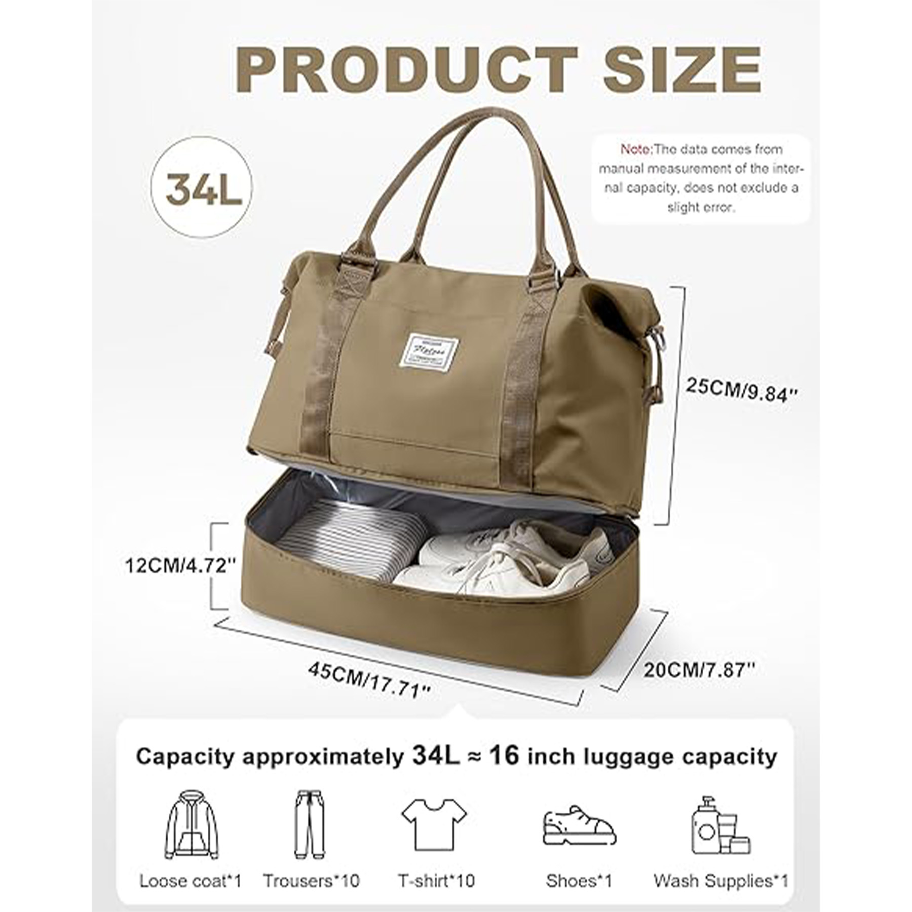 Portable Travel Luggage Bag 11