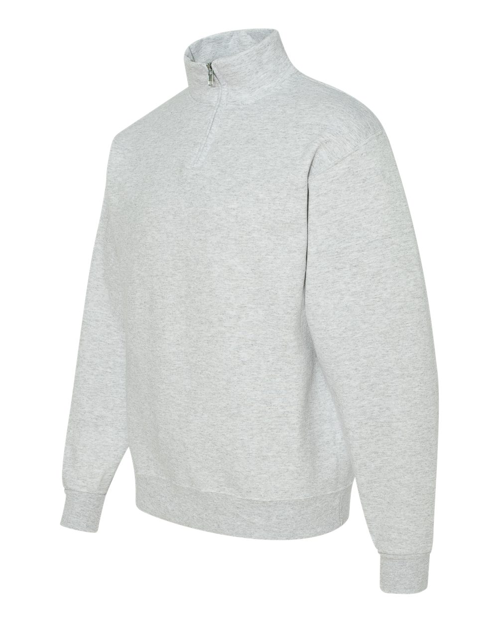 Nublend Cadet Collar Quarter-Zip Sweatshirt