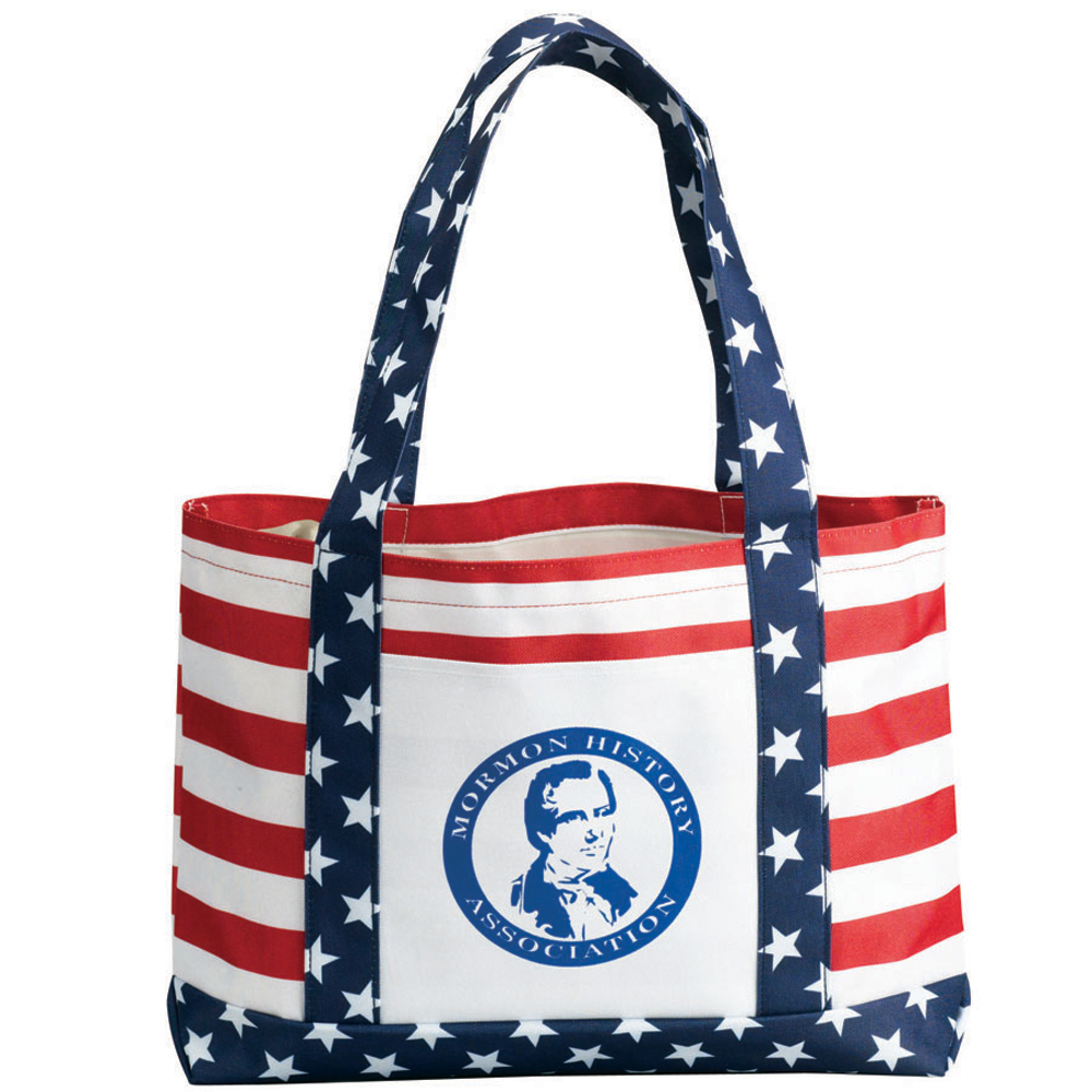 600D Stars & Stripes Patriotic Flag Tote Bag 3