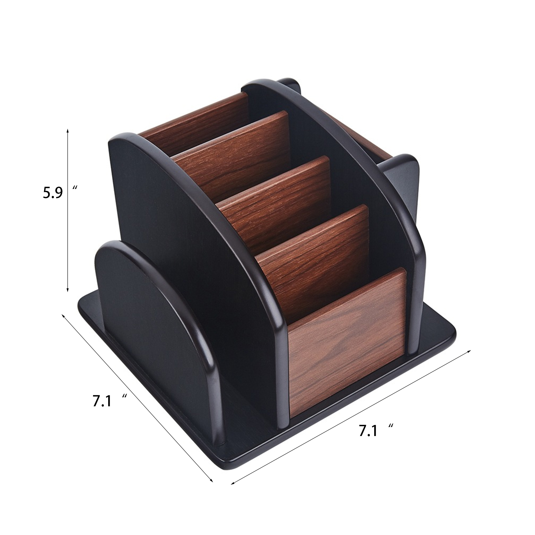 Wooden Desktop Office Supplies Storage Holder 2