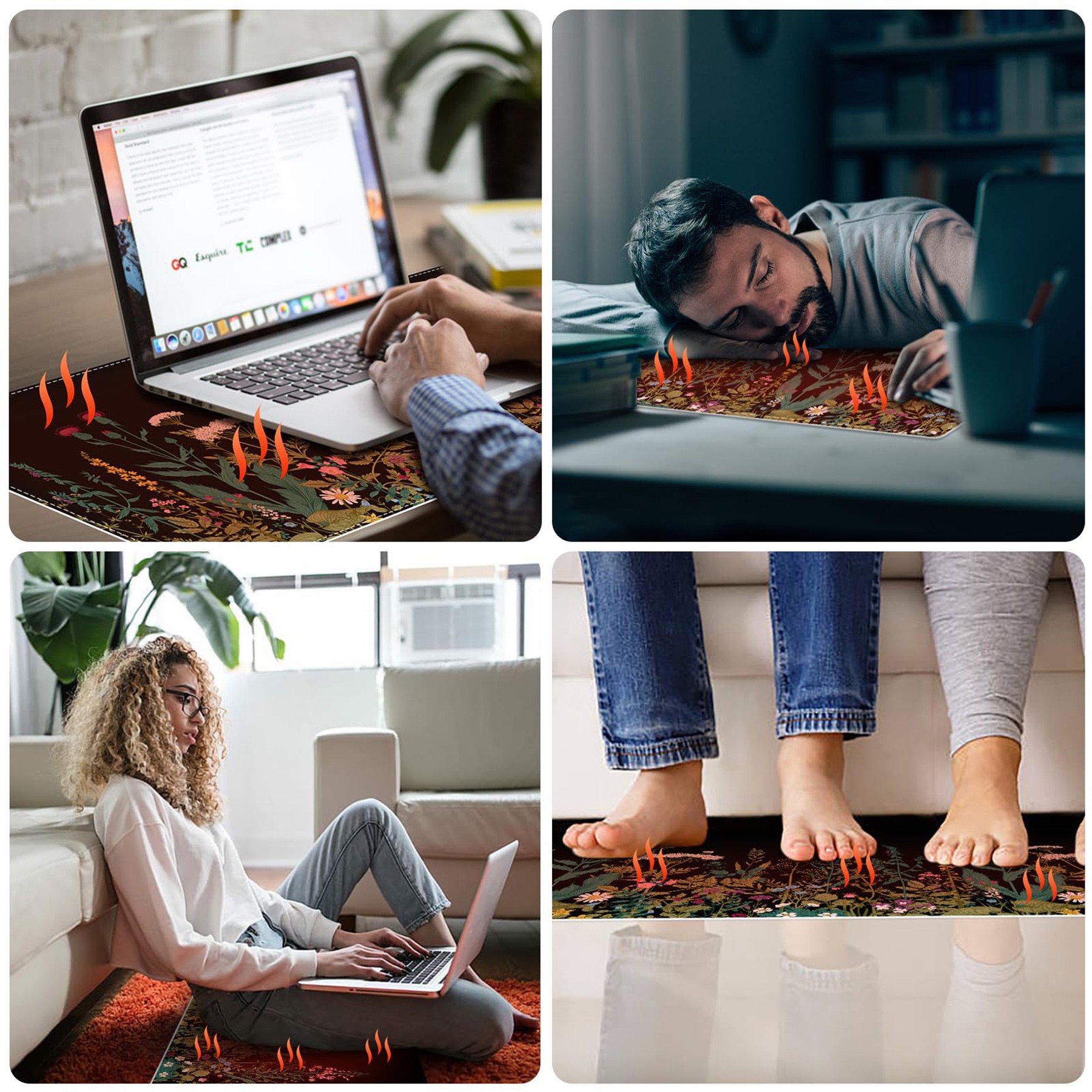 Heated Mouse Pad Hand Warmer 3