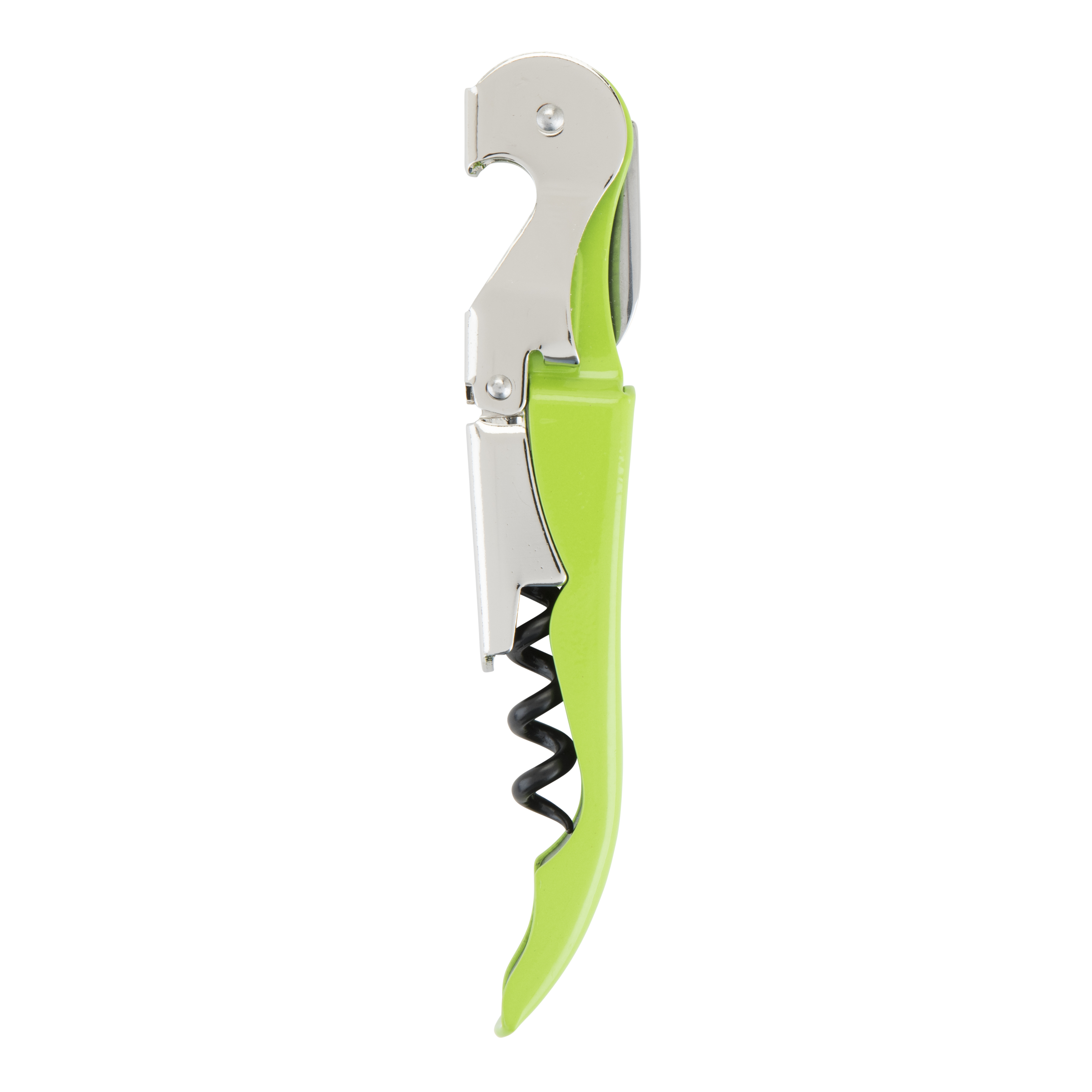 Truetap™ Lime Green Double Hinged Waiter's Corkscrew 6