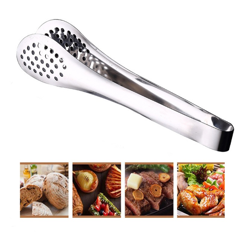 Stainless Steel Kitchen Tongs Food Clip 2