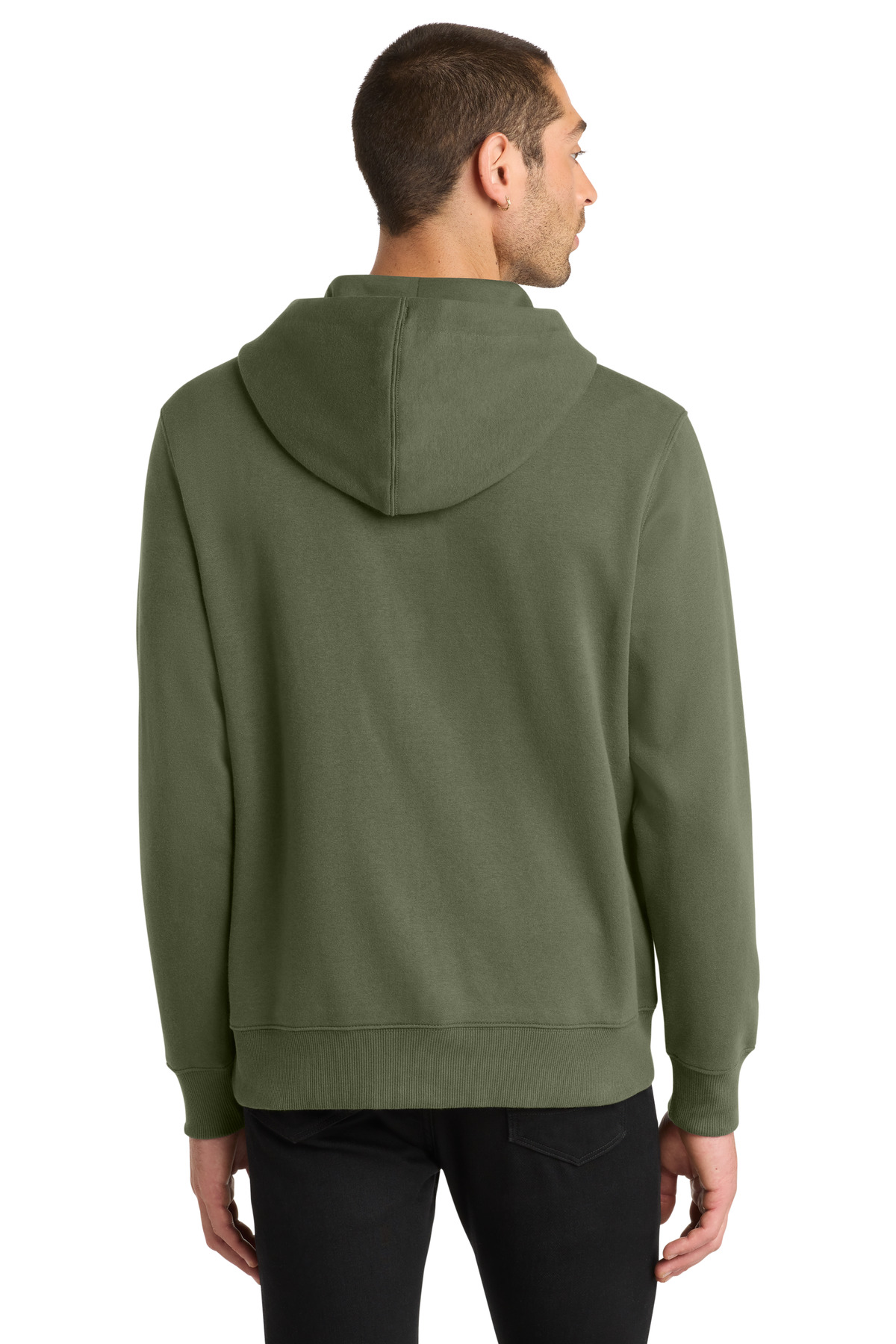 District Perfect Weight Fleece Full-Zip Hoodie DT1103 17