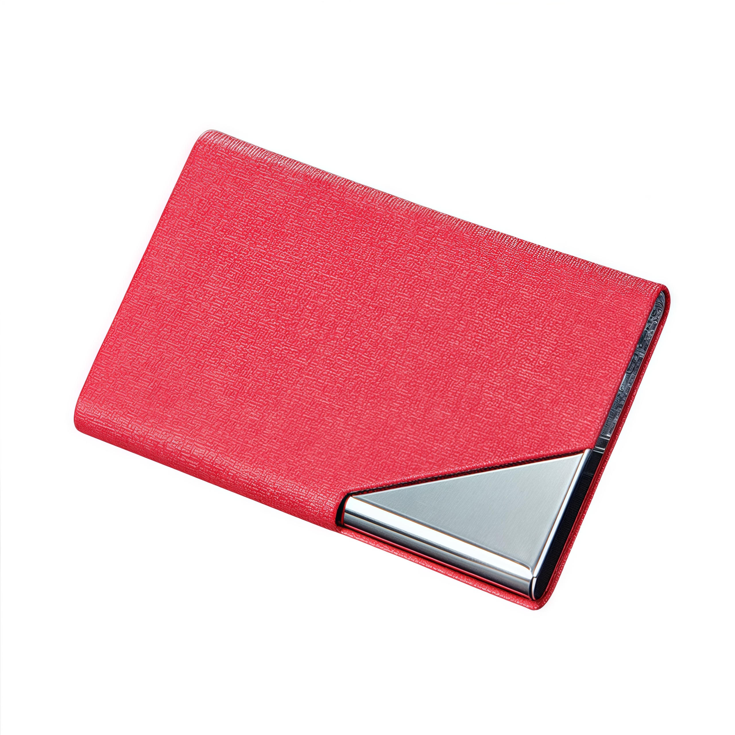 Stainless Steel Business Card Holder with Strong Magnetic Closure 2
