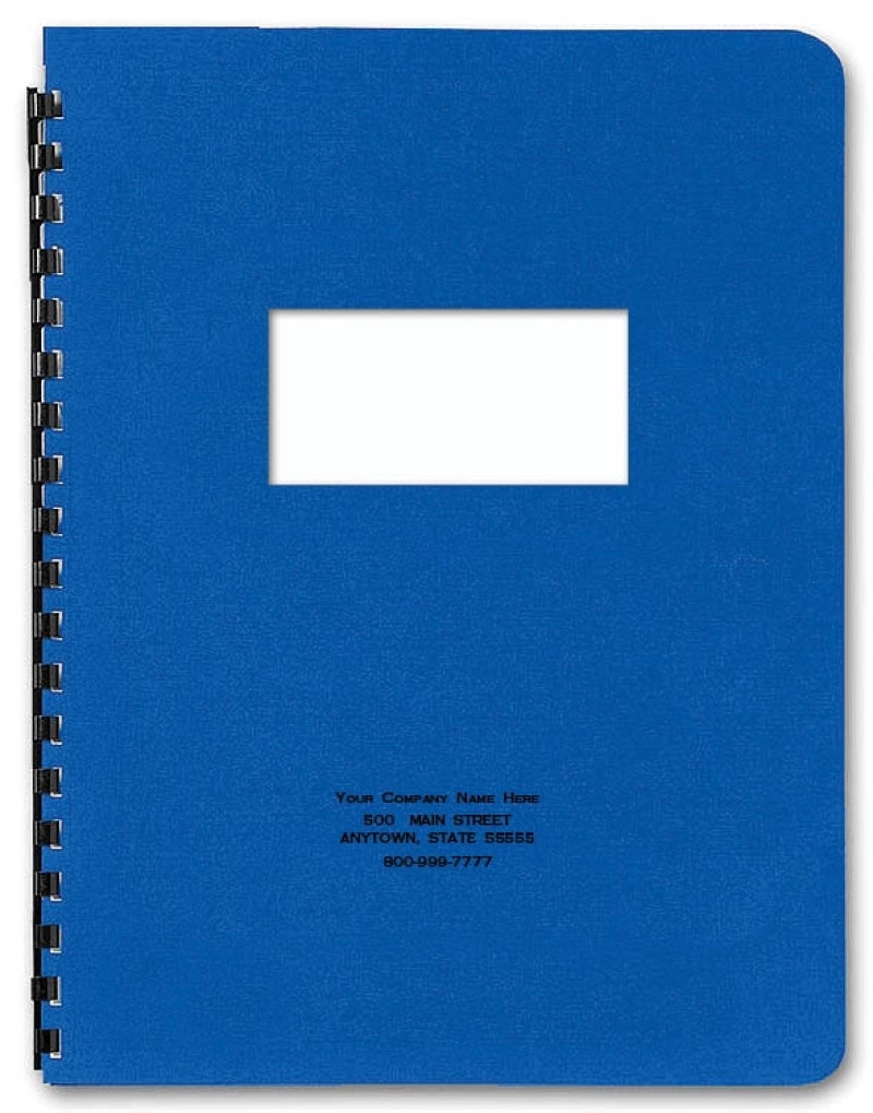Cover - Report, Punch & Bind With Window 3