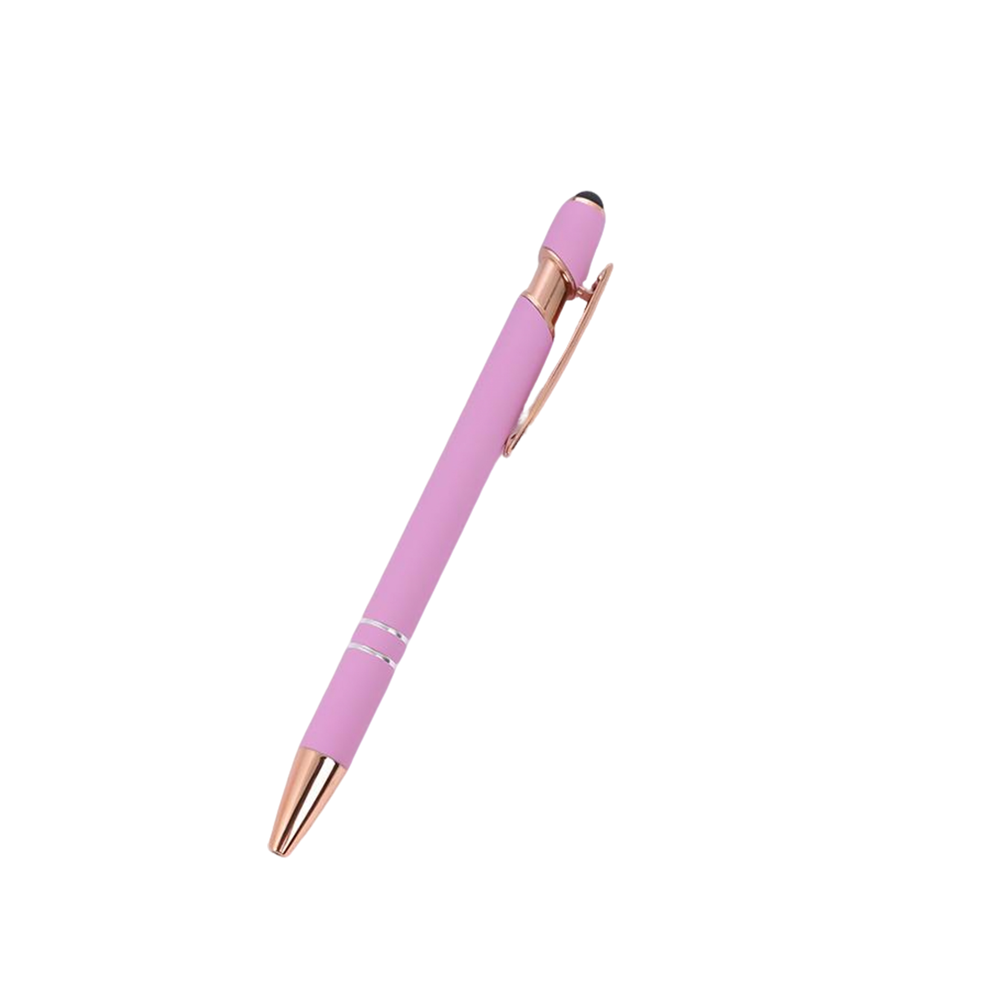Aluminum Rod Ballpoint Pen With Retractable Press Design 23